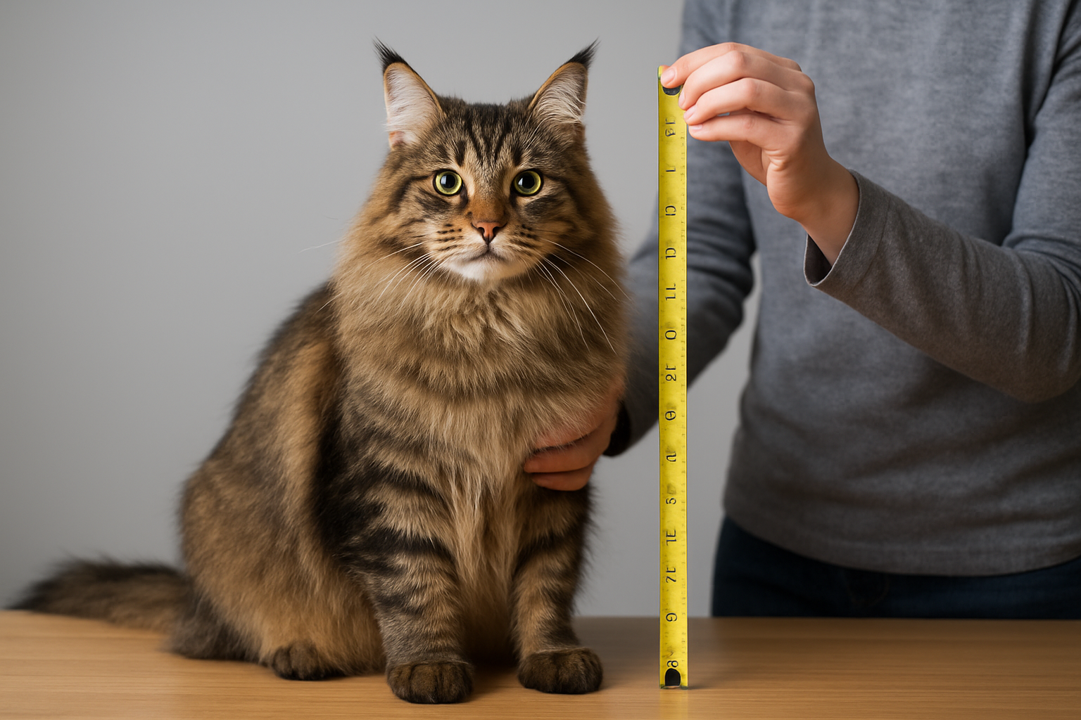Illustration for Take-Home Measurements and Quick Comparisons related to signs your cat is a maine coon mix