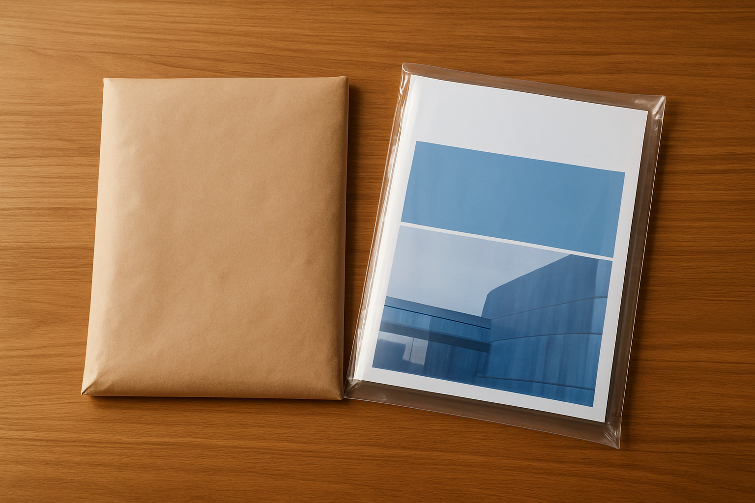 Illustration for Protection, Presentation, and Insert Strategy related to paper wrap vs polywrap for mailing magazines