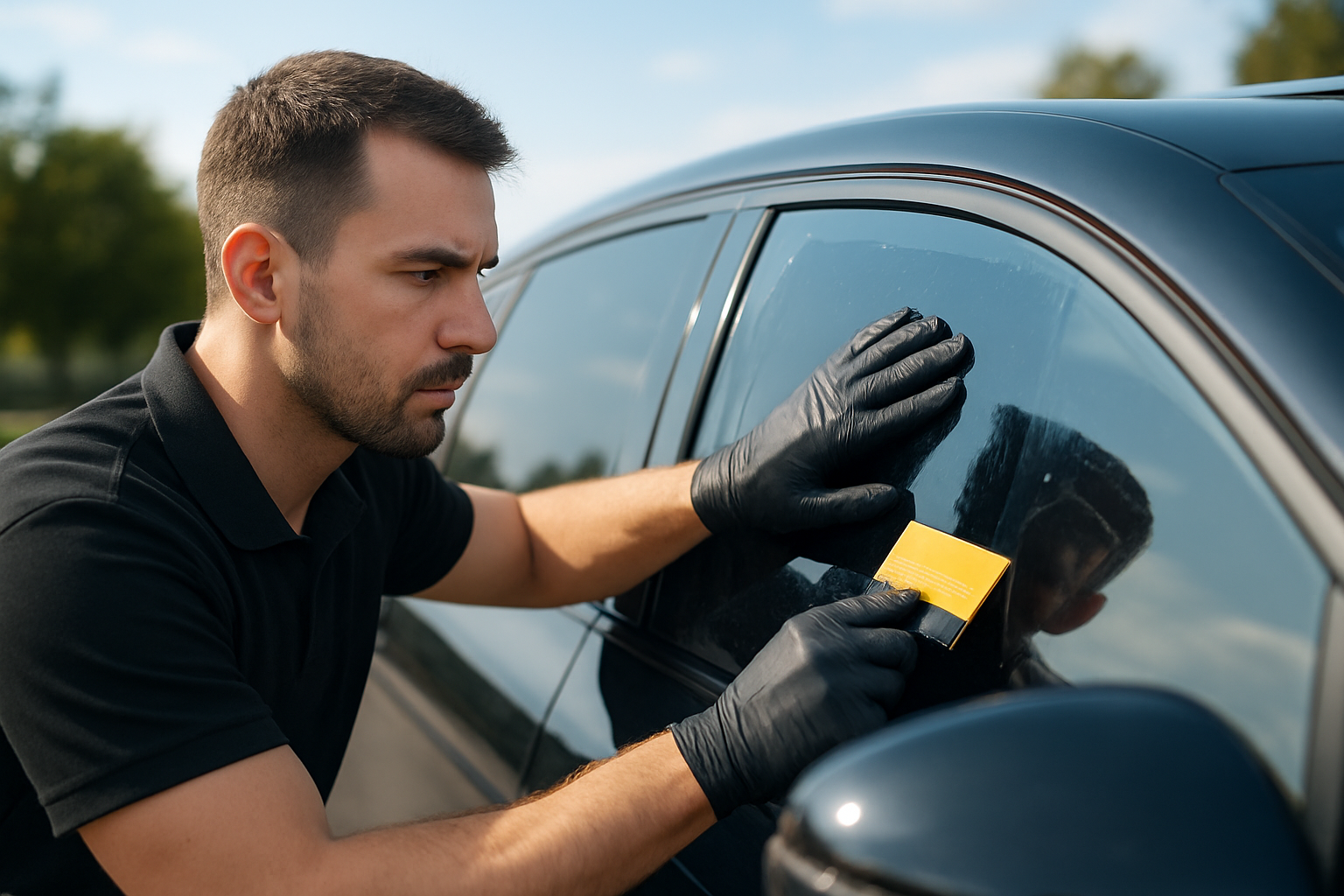 Illustration for Why Glaze Window Tinting Leads on the Sunshine Coast related to windshield tinting near me