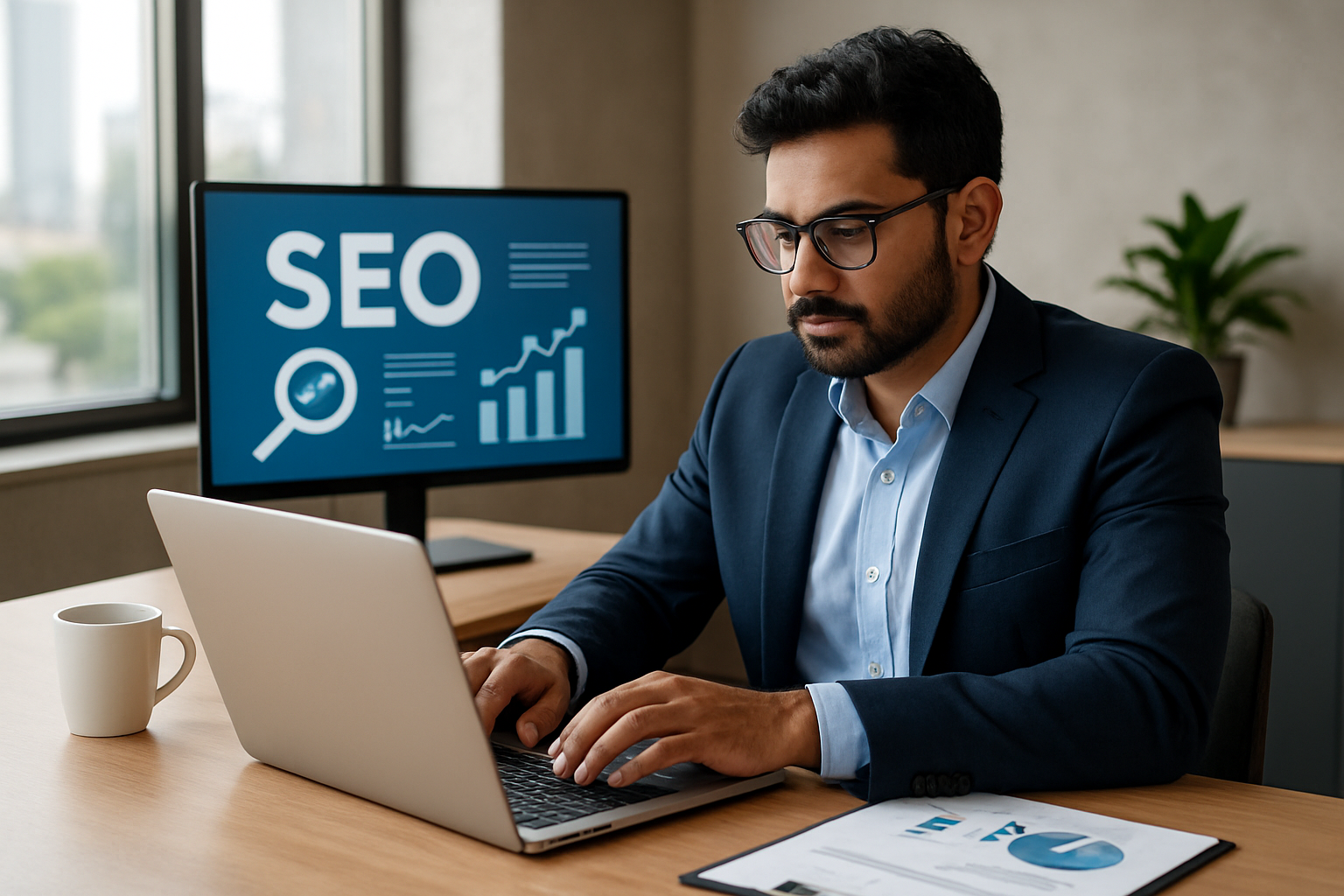 Illustration for #5 Niswey — Best for Business to Business (B2B) Brands Aligning SEO with RevOps related to delhi seo services