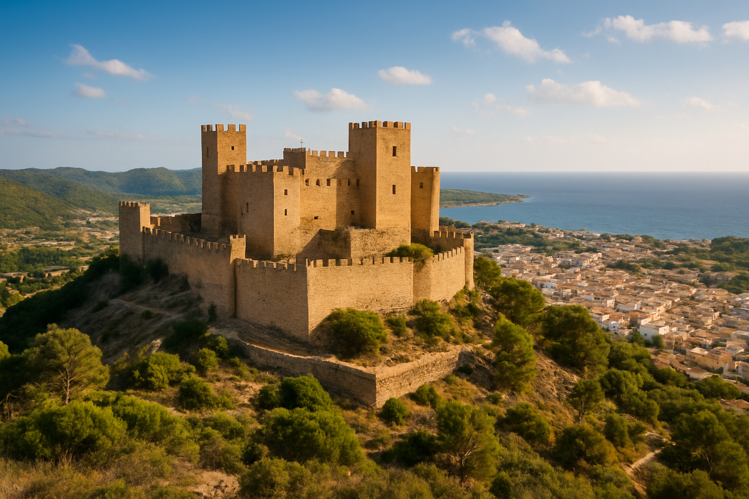 Illustration for Alojarse cerca: cómo Vila Nova Suites & Spa potencia tu viaje related to castillo de capdepera
