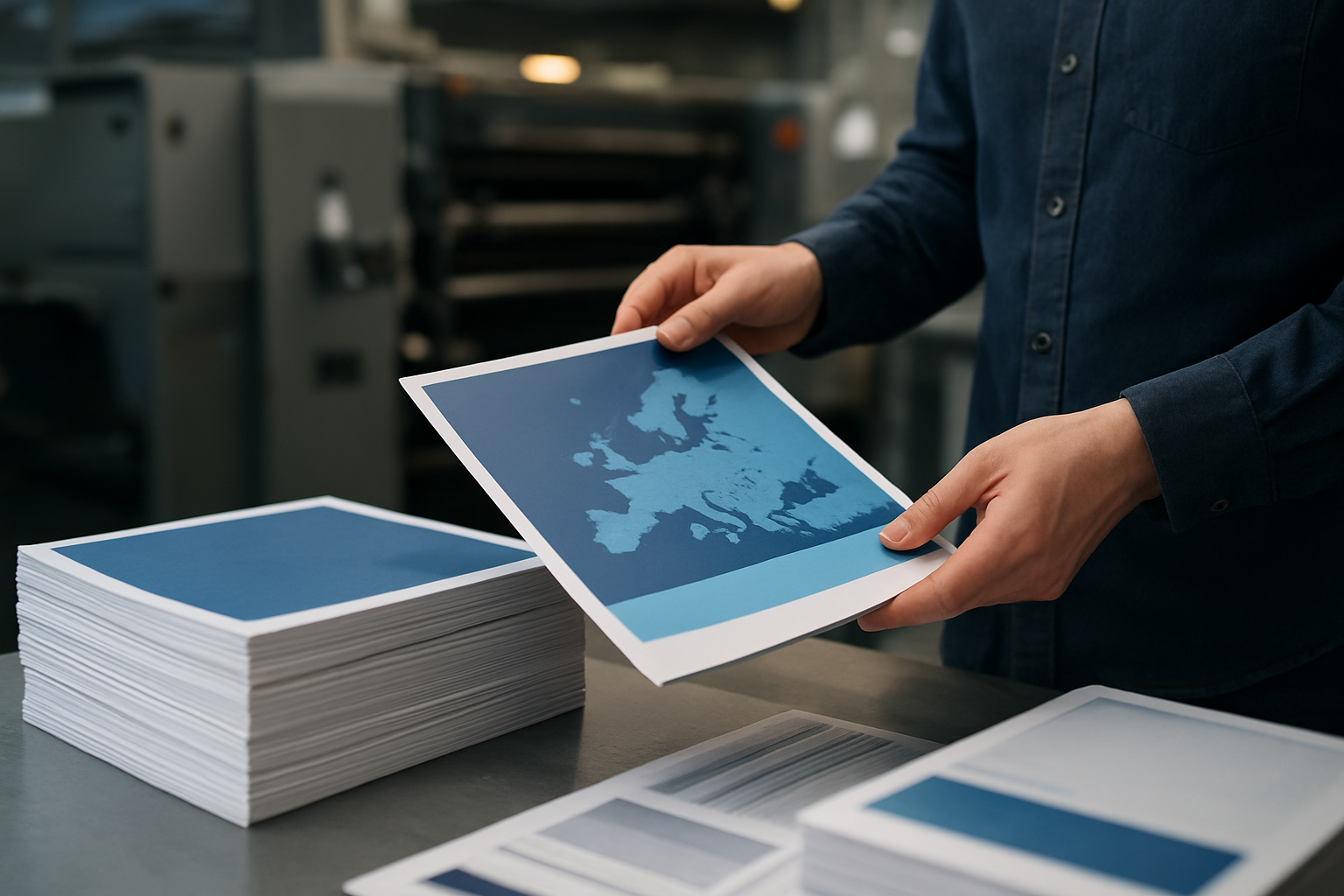 Illustration for Global Distribution Made Simple: United Kingdom, Europe, and Beyond related to Magazine printing 