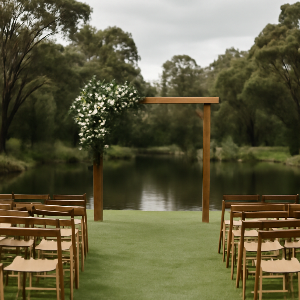 Illustration for Weather Plans, Sustainability, and Vendor Coordination related to tranquil wedding and function venue near perth
