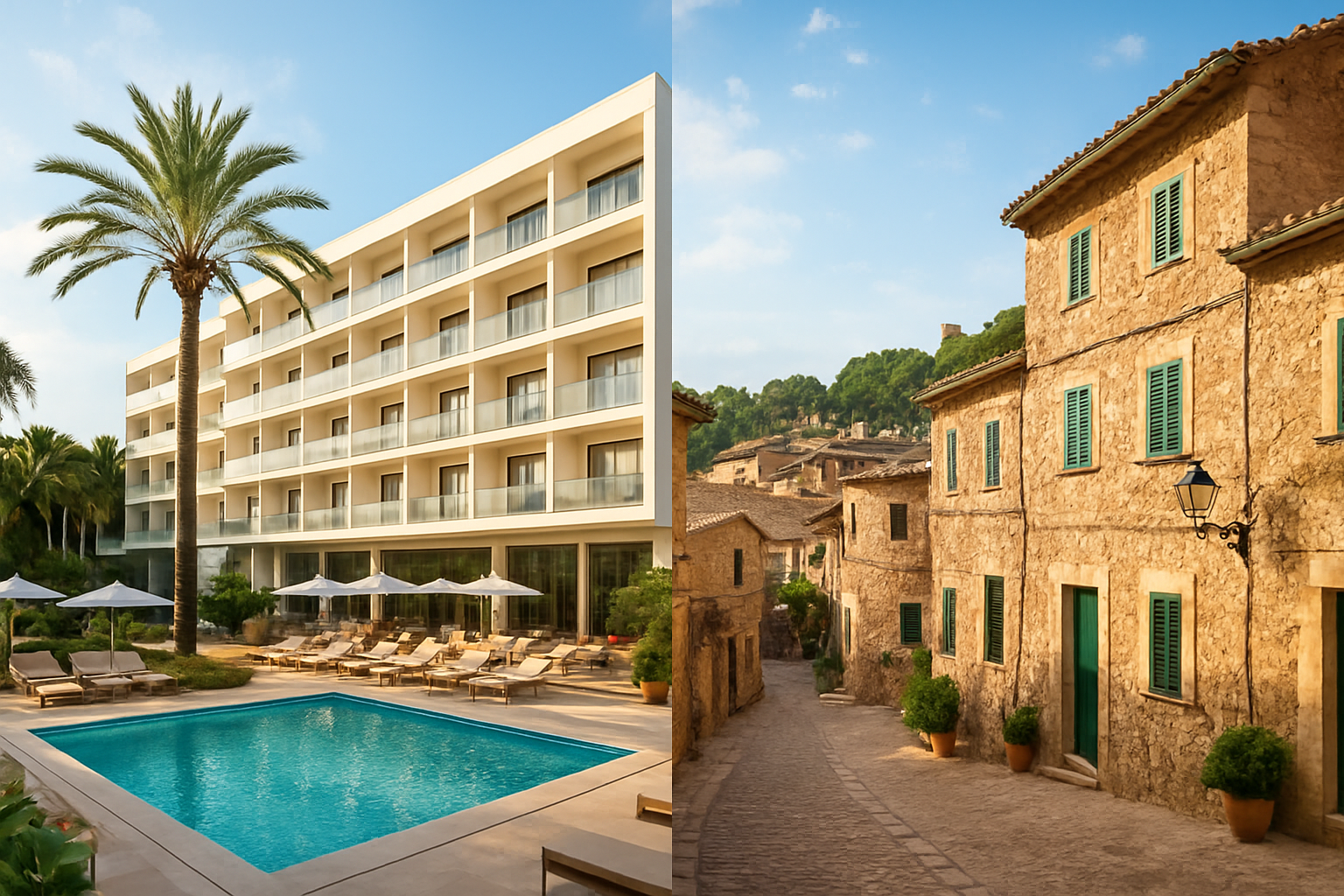 Illustration for Honest comparison: two ways of living Mallorca related to hotel indico rock mallorca