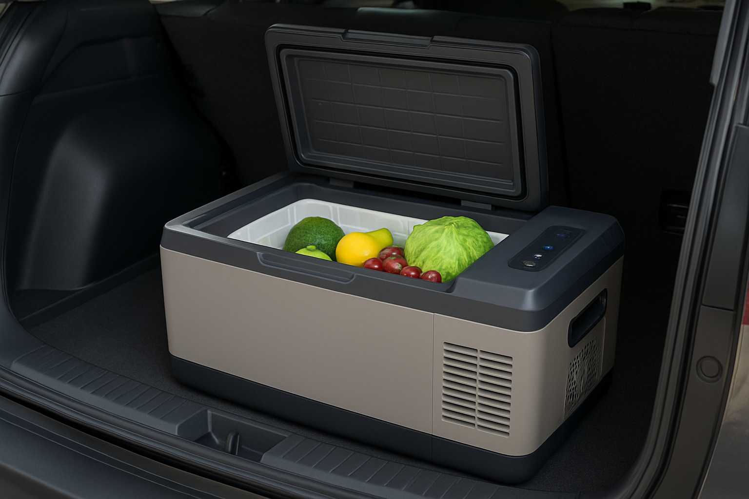 Illustration for Tip 3: Pack for Airflow, Not Just Capacity related to costway car refrigerator 55 quart portable compressor freezer
