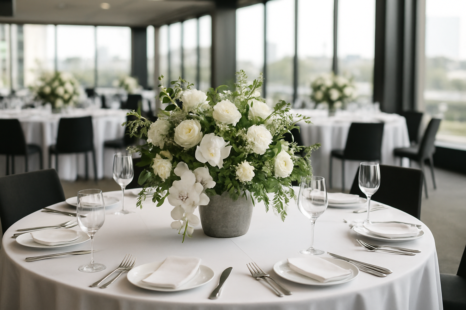 Illustration for Budgets, Timelines, and Logistics: What to Expect in Perth Venues related to corporate event floral styling and installations perth