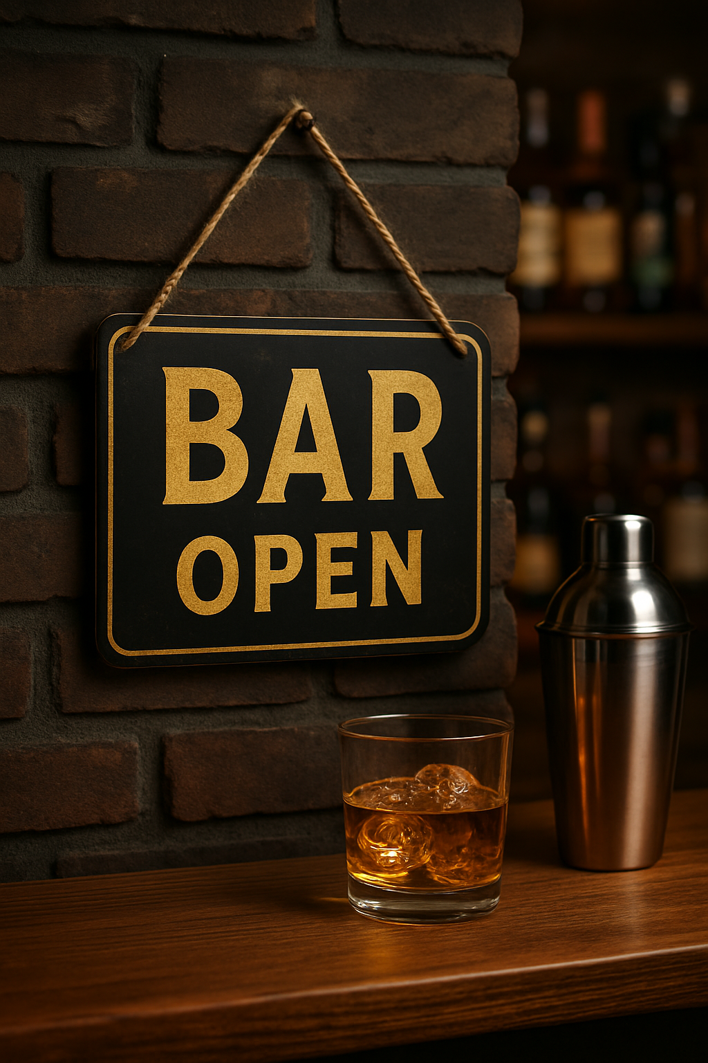 Illustration for Quick FAQ (Frequently Asked Questions) for Home Bar Signs related to why invest in high quality bar signage for a home pub