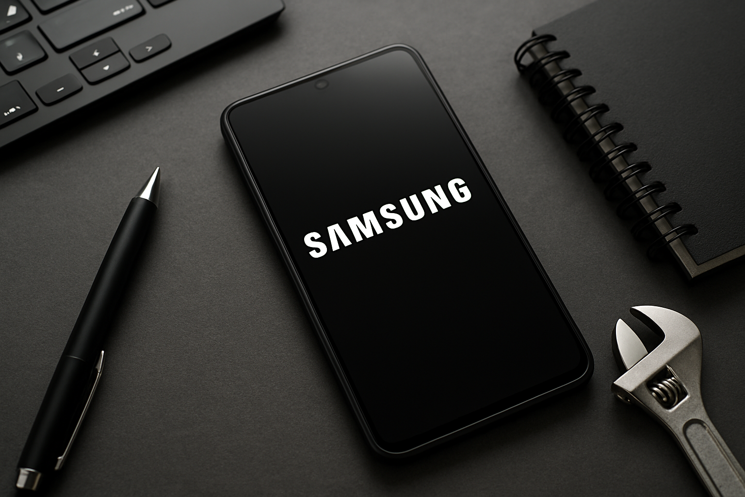 Illustration for Tools/Resources related to samsung logo