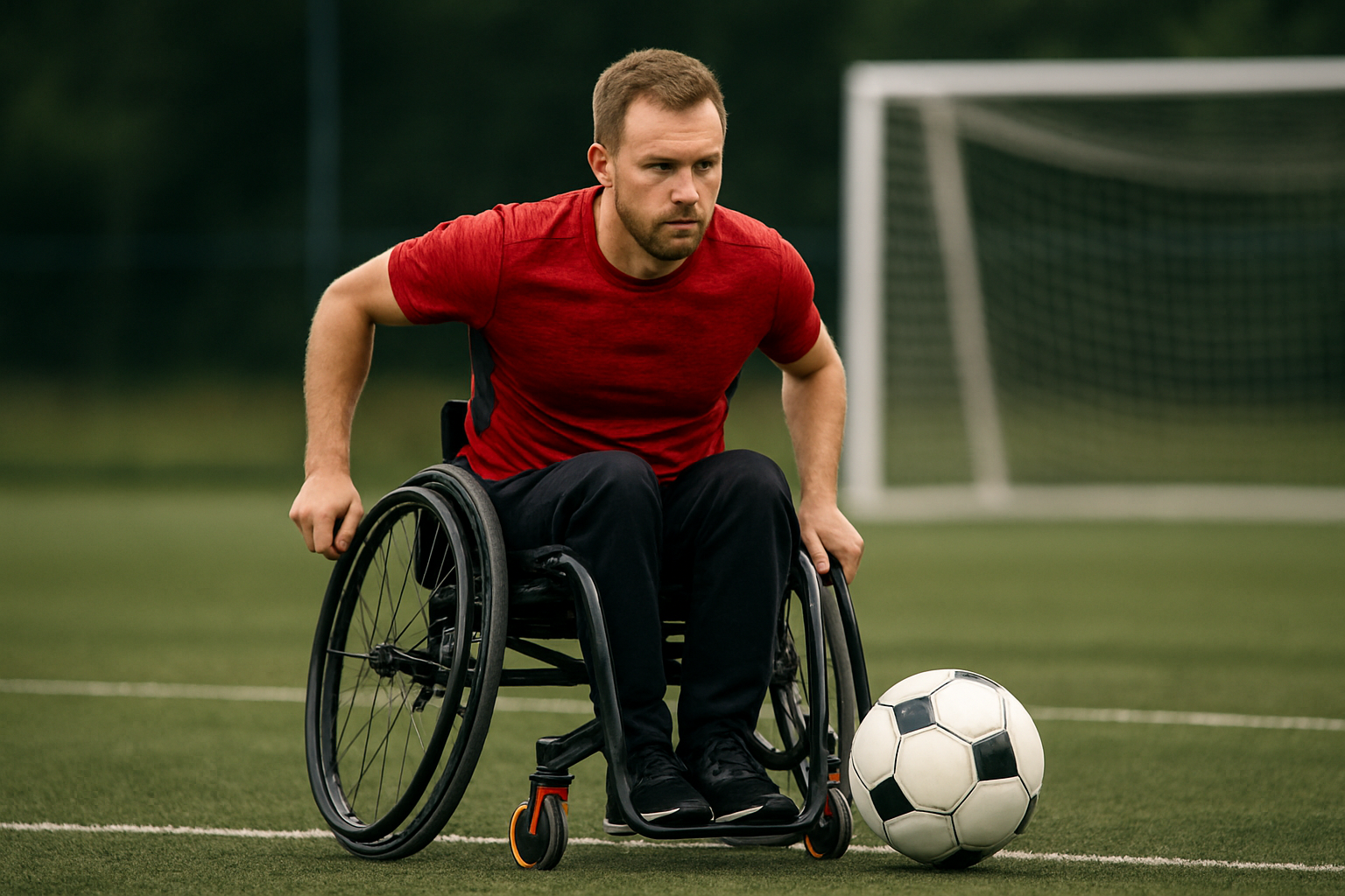 Illustration for How Go Wheelchairs Accelerates Your Journey From First Practice to Tournament Day related to wheel chair soccer
