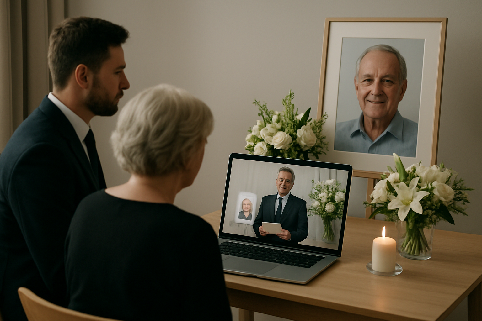 Illustration for Case Study: A Brisbane Family’s Private, Peaceful Farewell related to private memorial service webcast