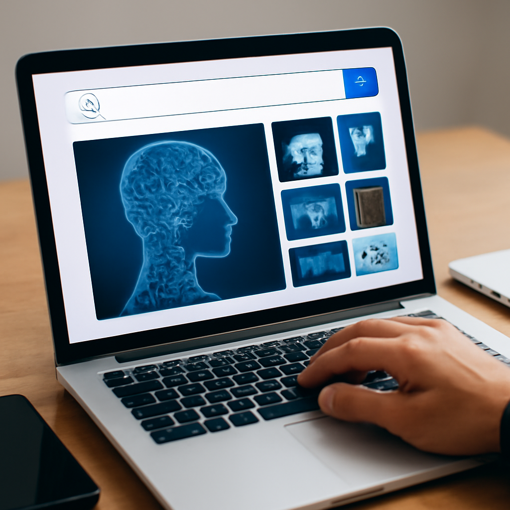 Illustration for Image Search Optimization for AI (Artificial Intelligence) and Visual Search related to image search optimization