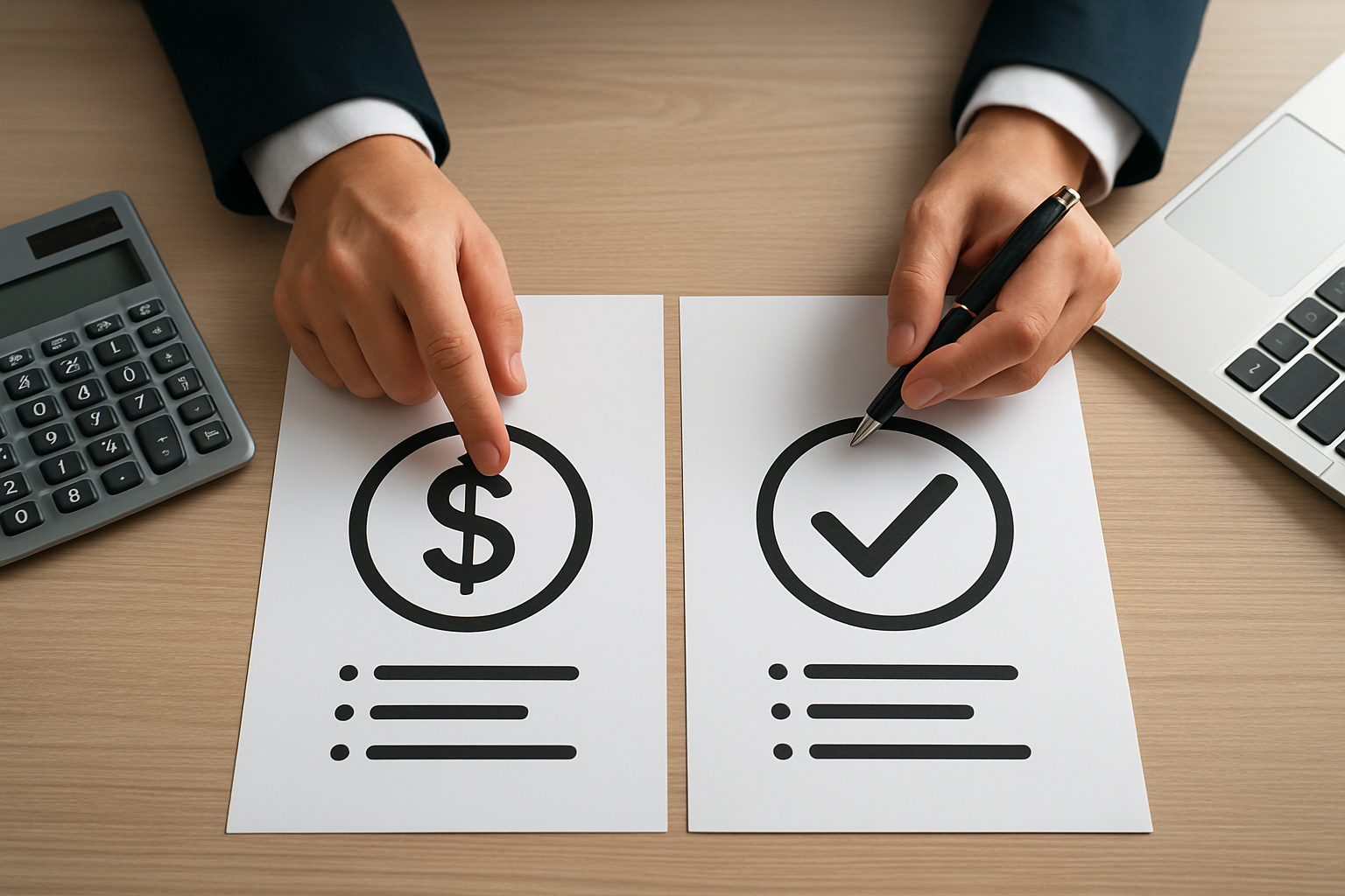 Illustration for Price vs Value: Compare Packages Side by Side related to seo services near me