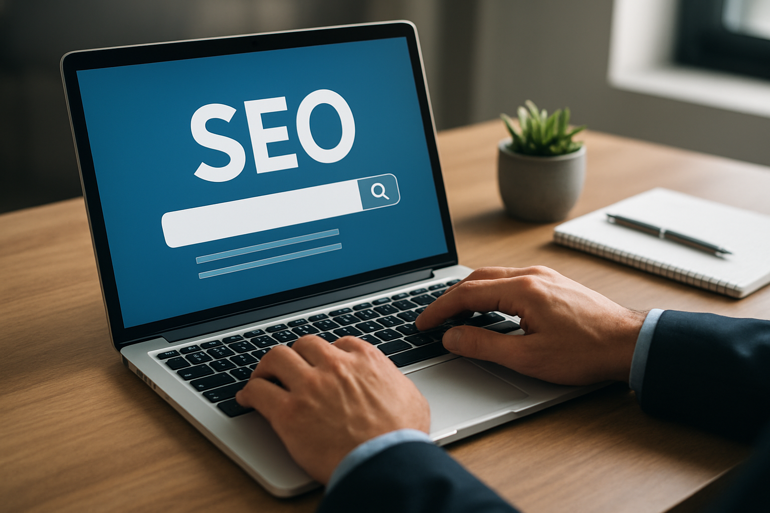 Illustration for Step 2: Build Pages That Earn Trust and Rankings related to seo search optimization