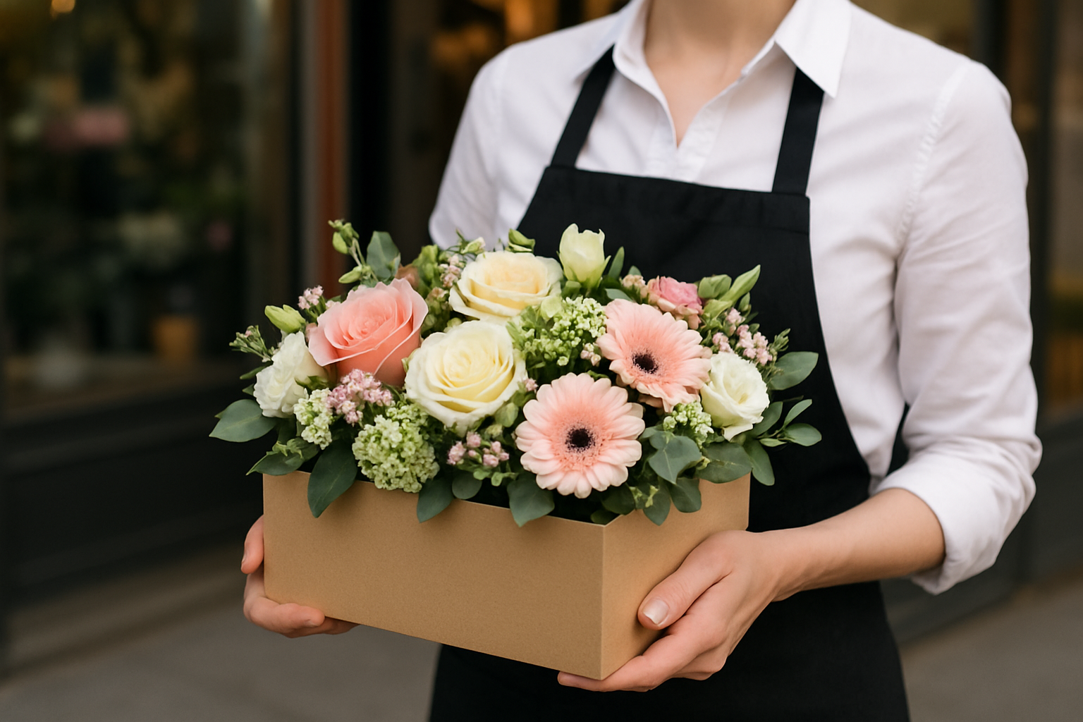 Illustration for The Flower Boutique Difference: Personalised Flower Boxes and More related to delivery flower shops near me