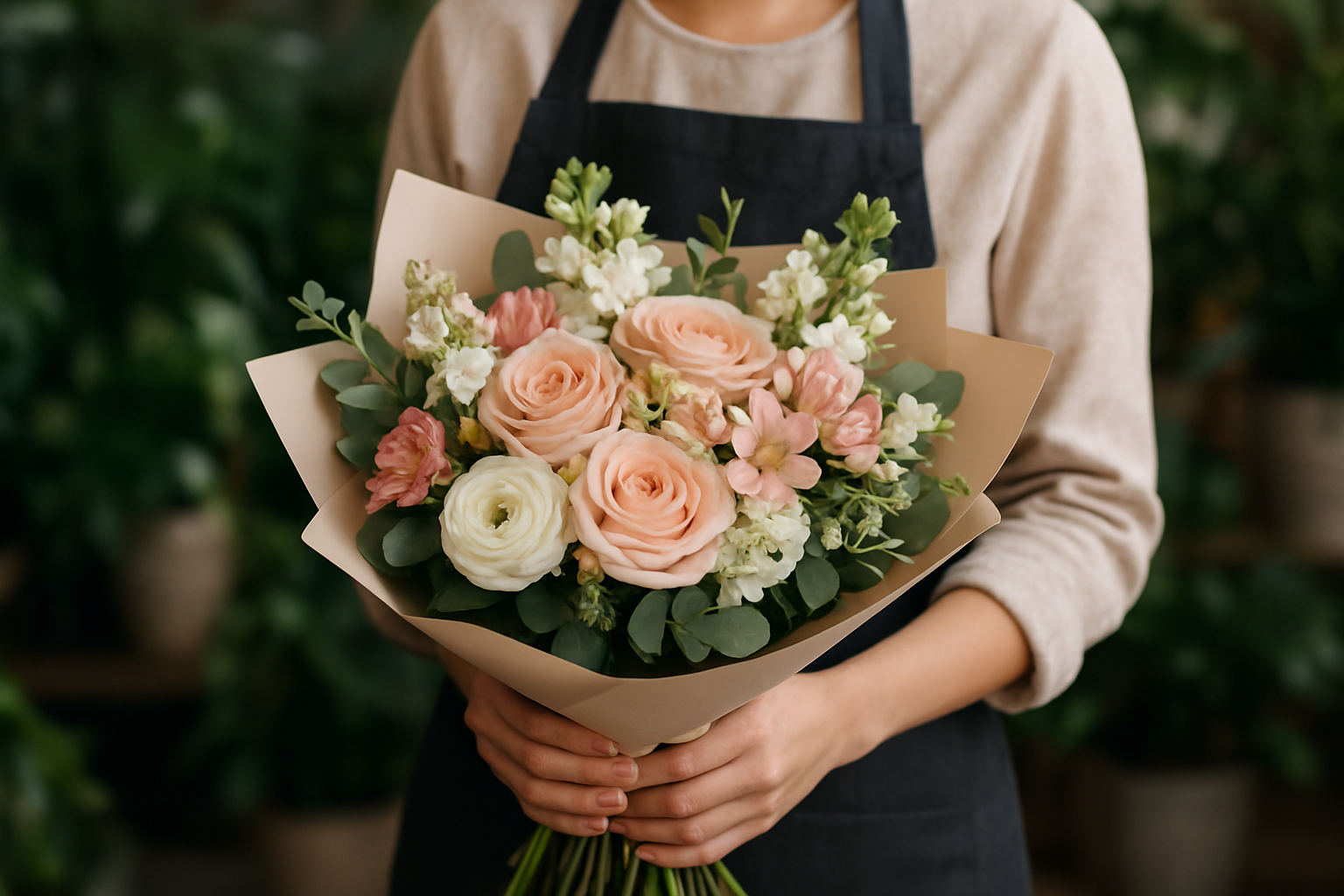 Illustration for Why The Flower Boutique related to gift flowers perth