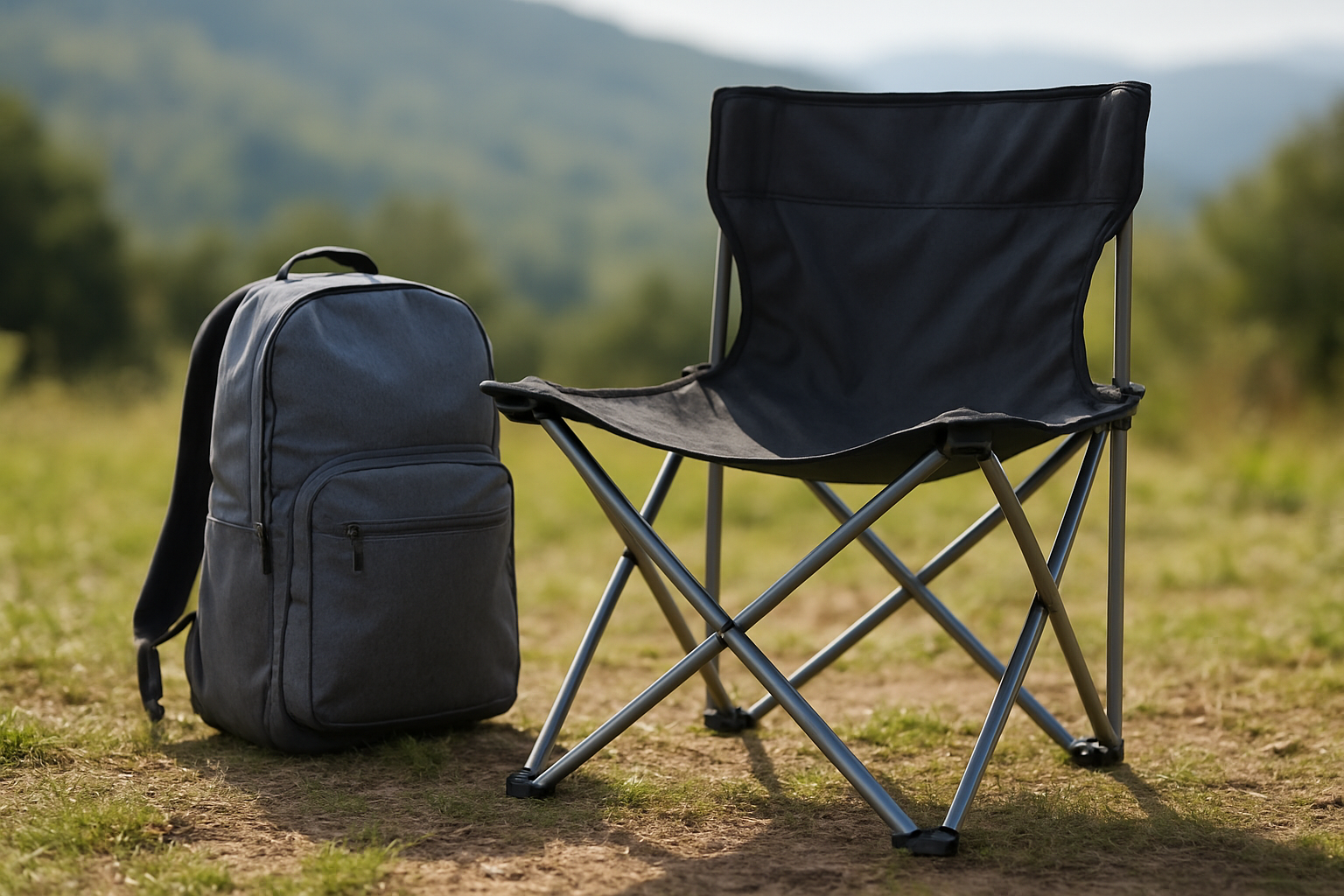 Illustration for Packability, Weight, and Setup Time: Planning for Real Trips related to fold chairs