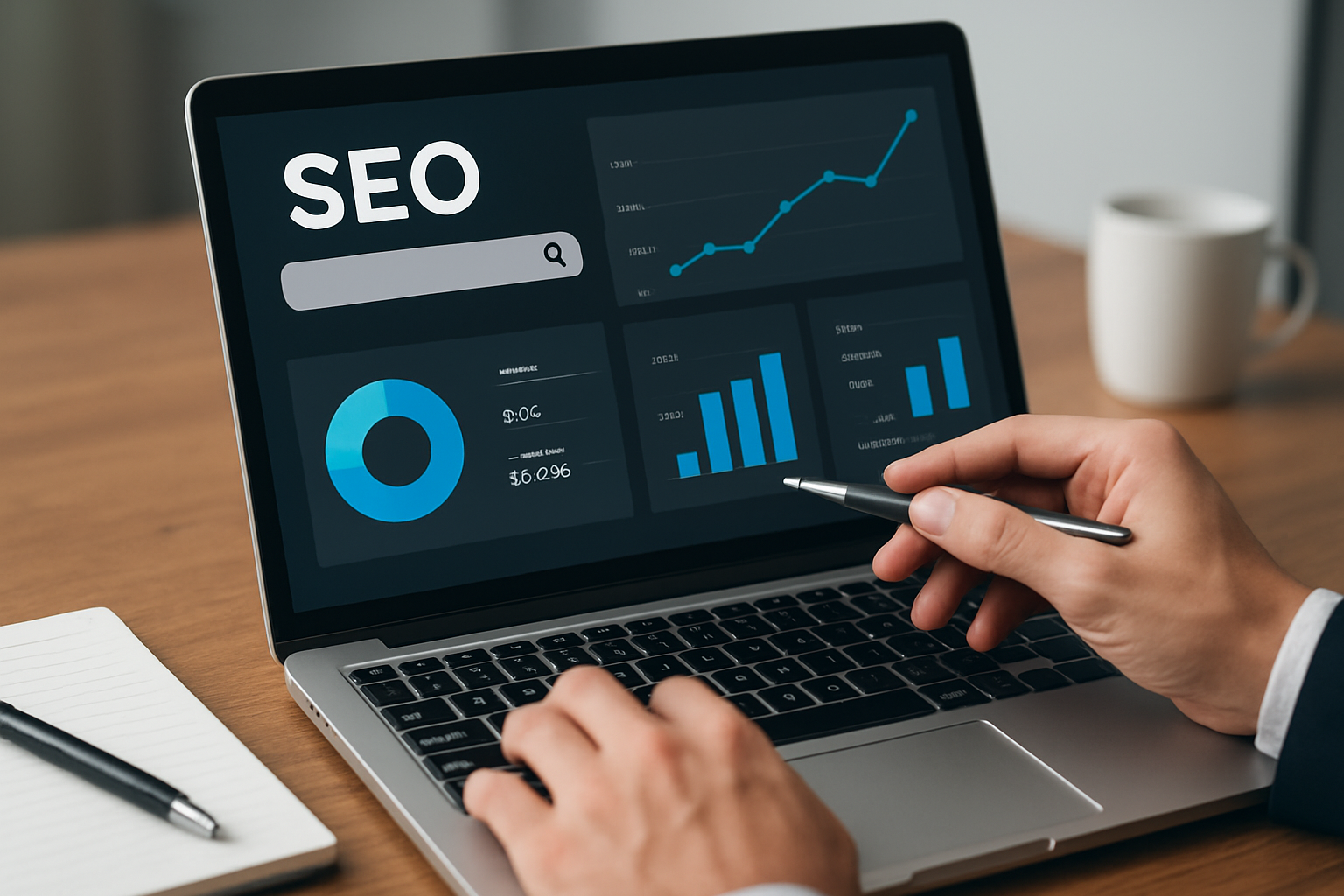 Illustration for Real Results: Case Studies and Benchmarks You Can Replicate related to search optimization services