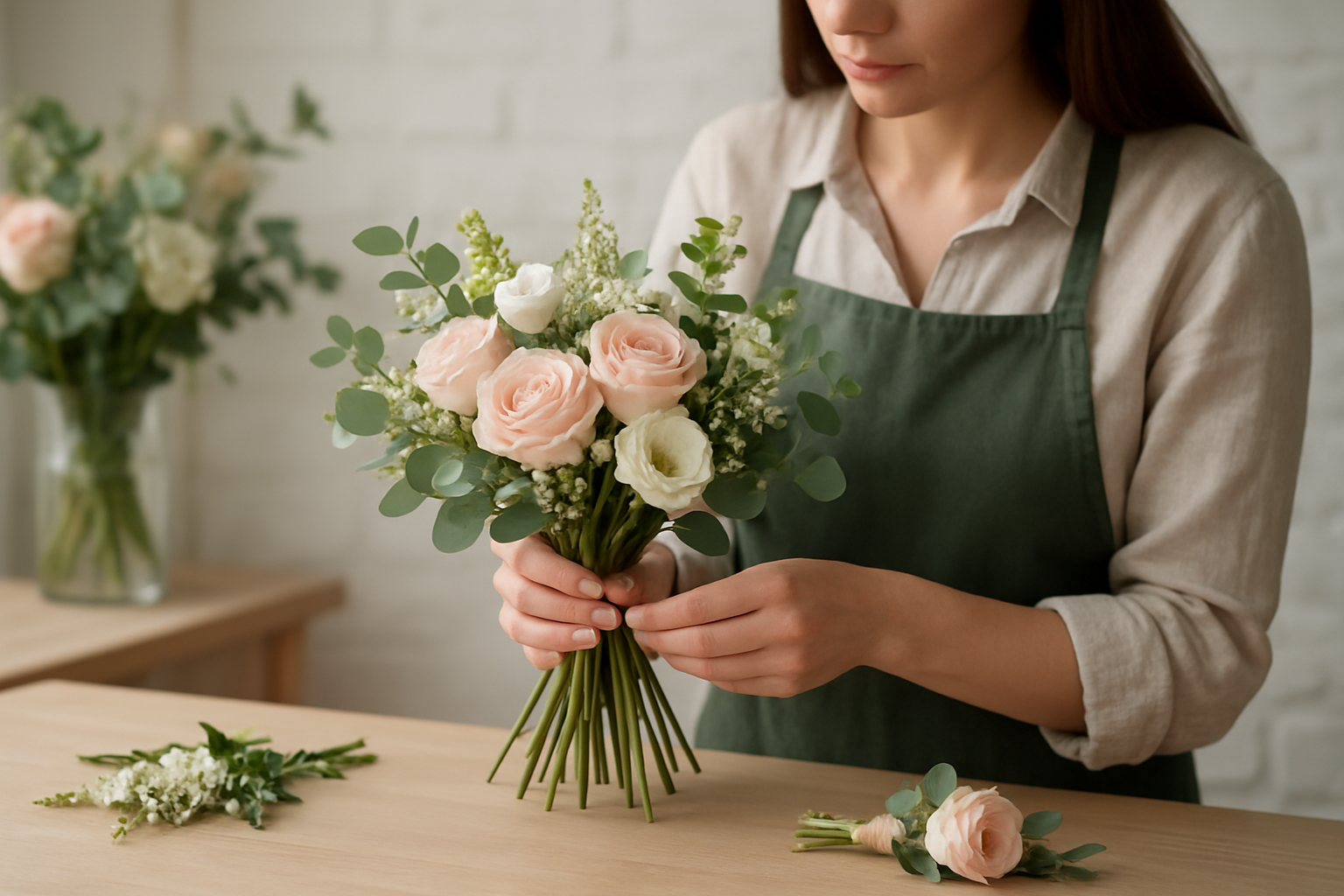 Illustration for Q: How much should you budget in Perth, and what drives the price? related to who makes bridal bouquets and buttonholes in perth