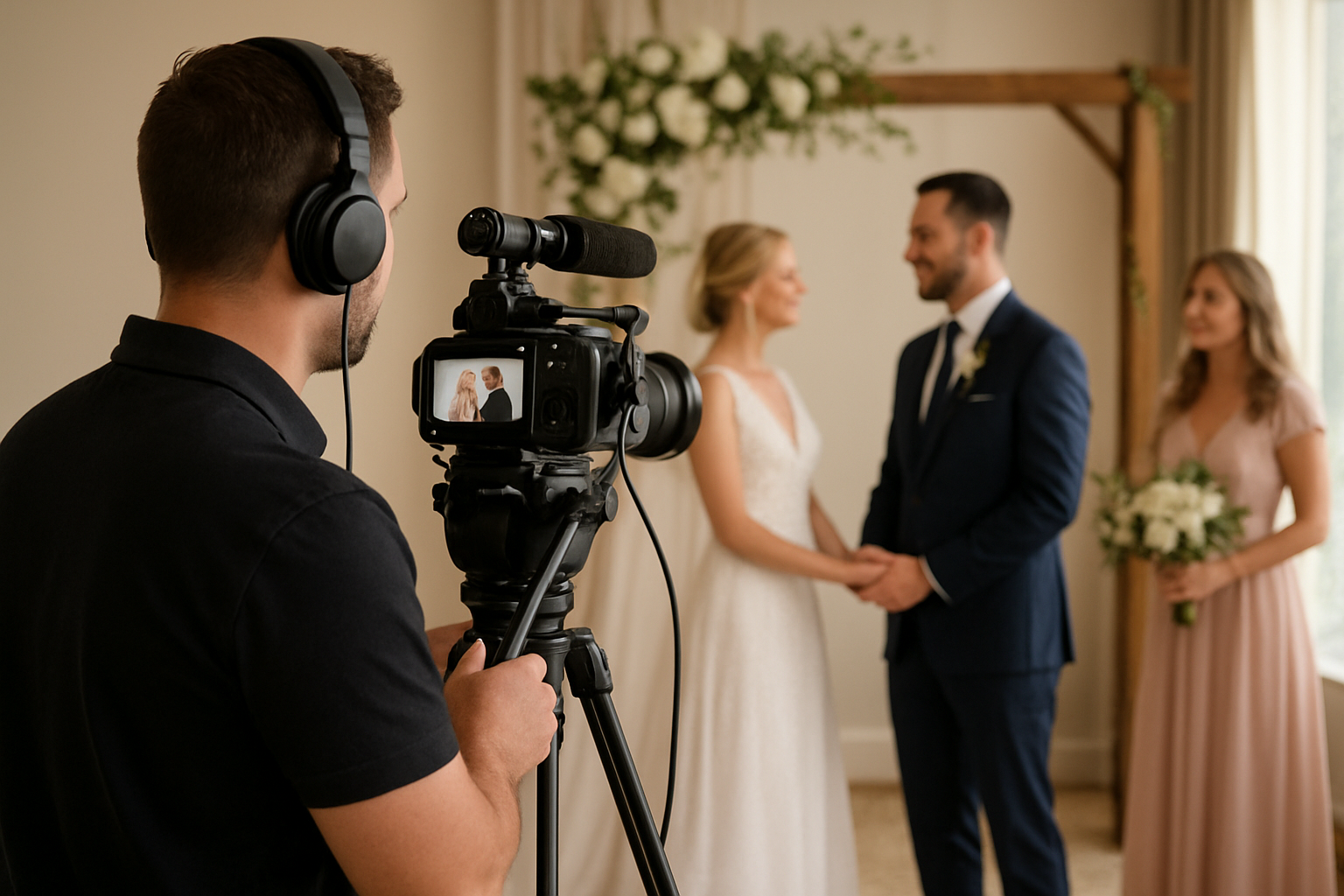 Illustration for Livestream Company Advantage: Local Crew, Fast Setup, On-Site Support related to wedding live streaming Brisbane