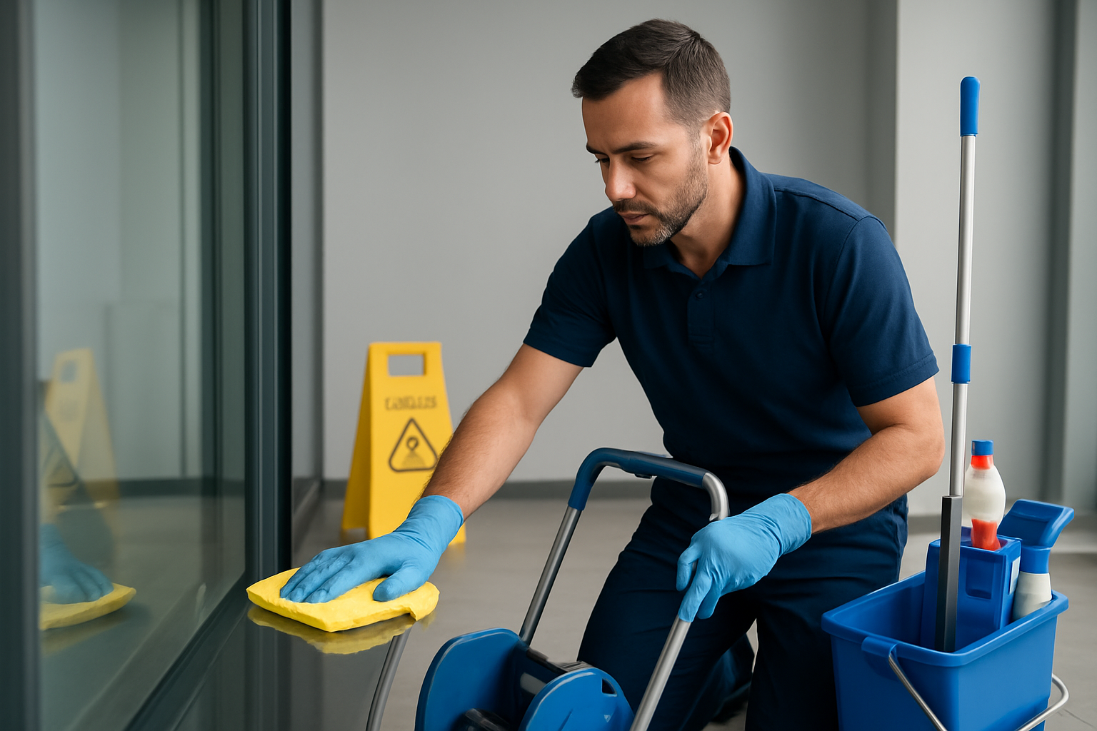 Illustration for Comparing Service Models and Pricing Transparency related to janitorial commercial services