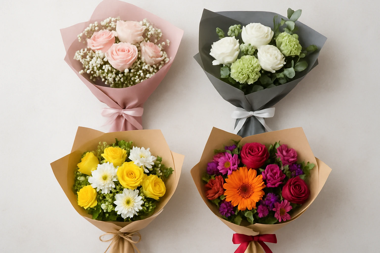 Best Practices for Choosing Bouquets for Weddings, Funerals, Celebrations, and Gifts - fresh flower bouquets online guide