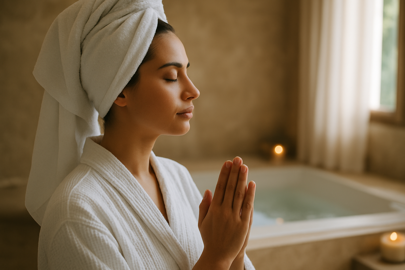 Illustration for Step 3: Create your wellness ritual with your head related to how to enjoy a boutique hotel with spa in Capdepera