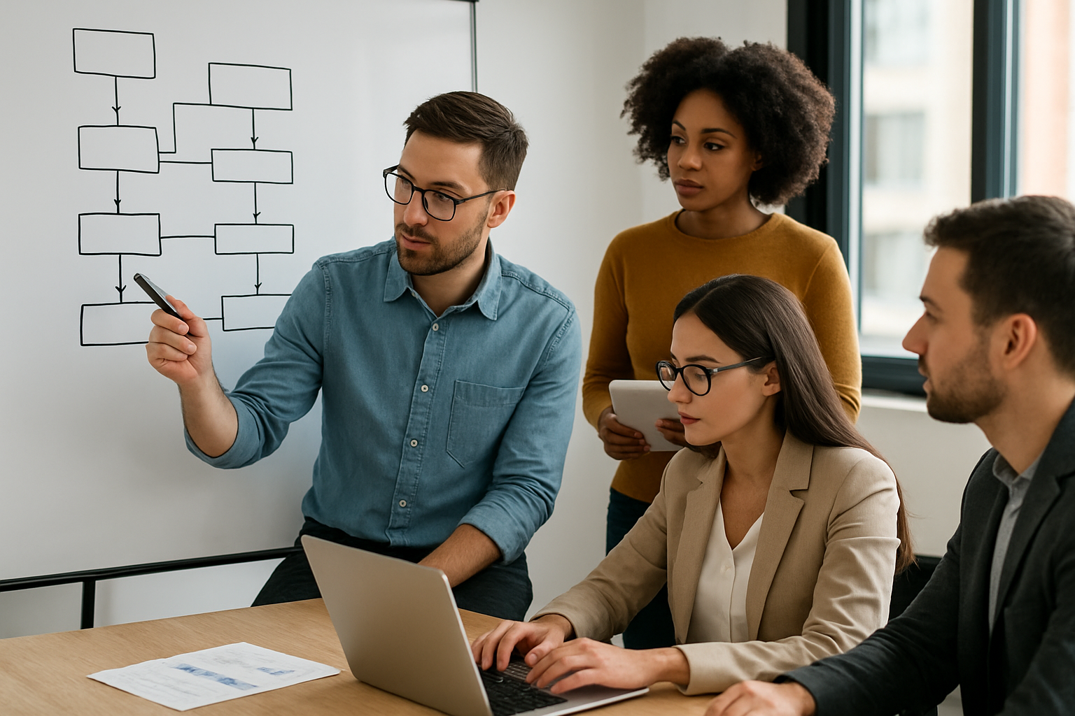 Illustration for Implementation Roadmap and Team Roles related to responsive web design agency