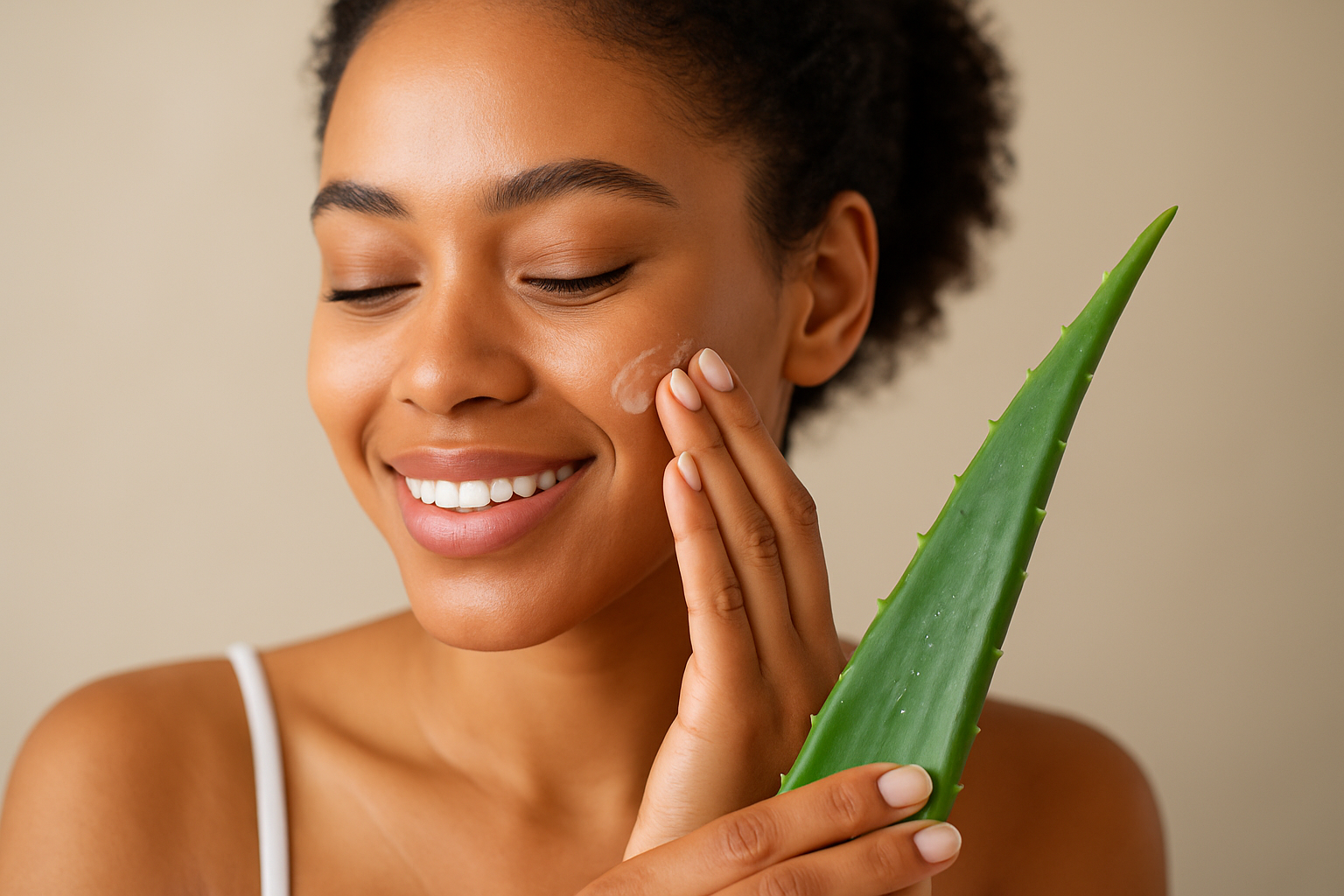 Illustration for Safe Use, Patch Testing, and Smart Pairings related to aloe vera is good for skin