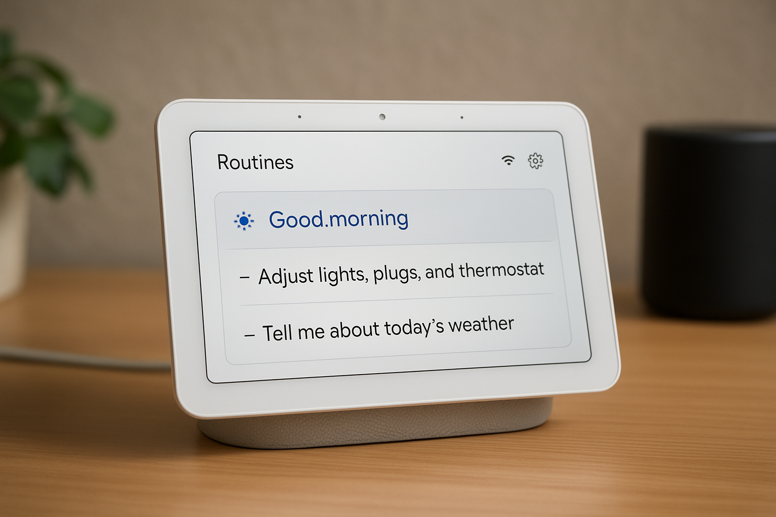 Illustration for Hidden Features 4–6: Routines, Broadcast Tricks, and Multi-room Audio related to googlenest hub