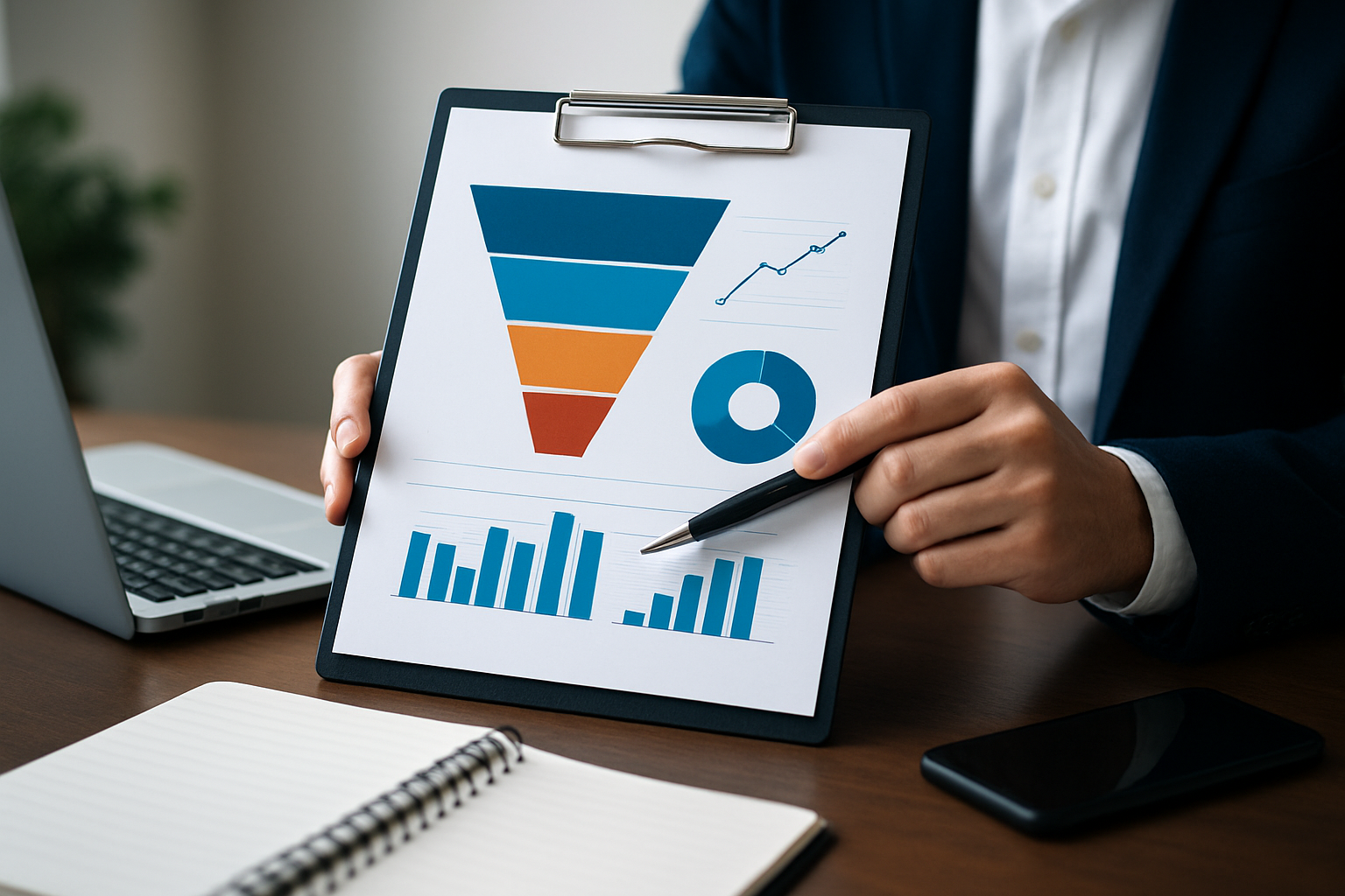 Illustration for Proven Funnels: Map Content to Buyer Intent related to content marketing and lead generation