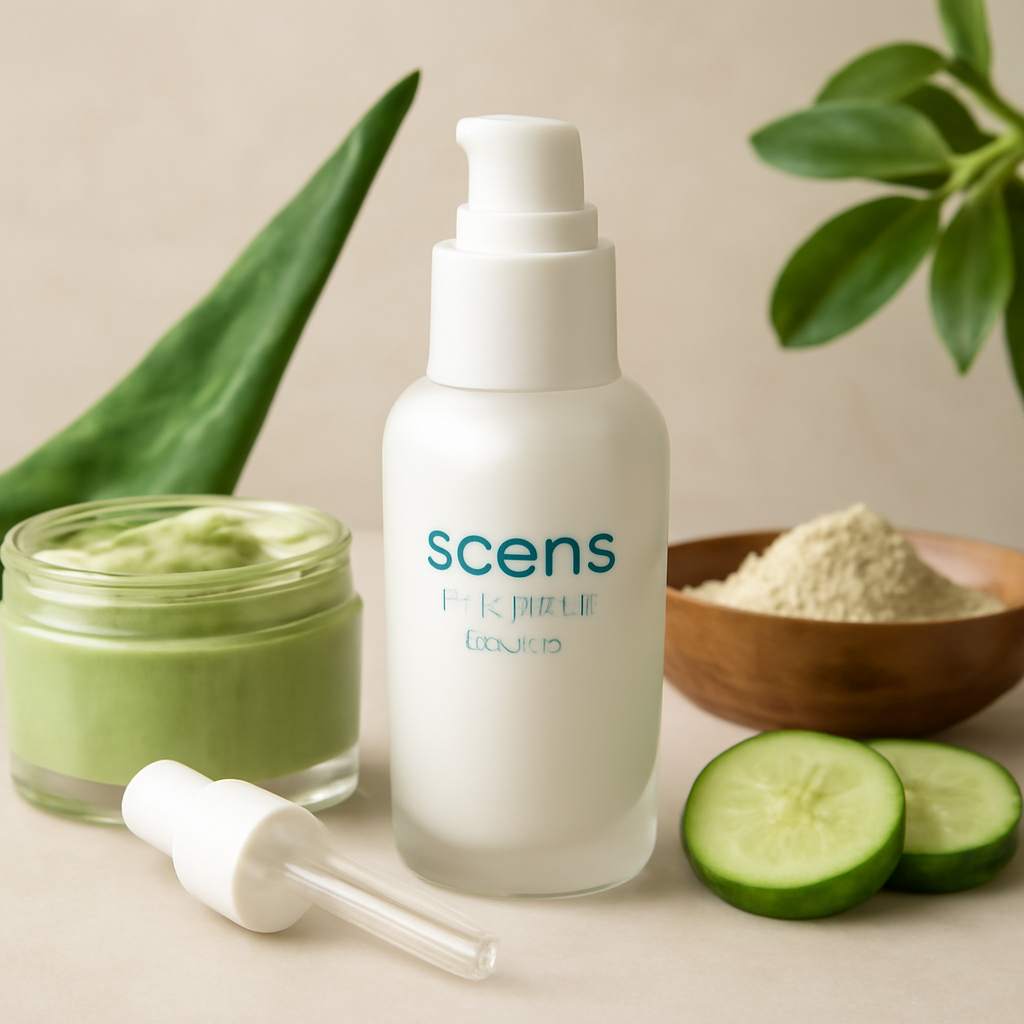 Illustration for The Complete Ingredient Transparency Checklist related to a scens skincare organic & vegan