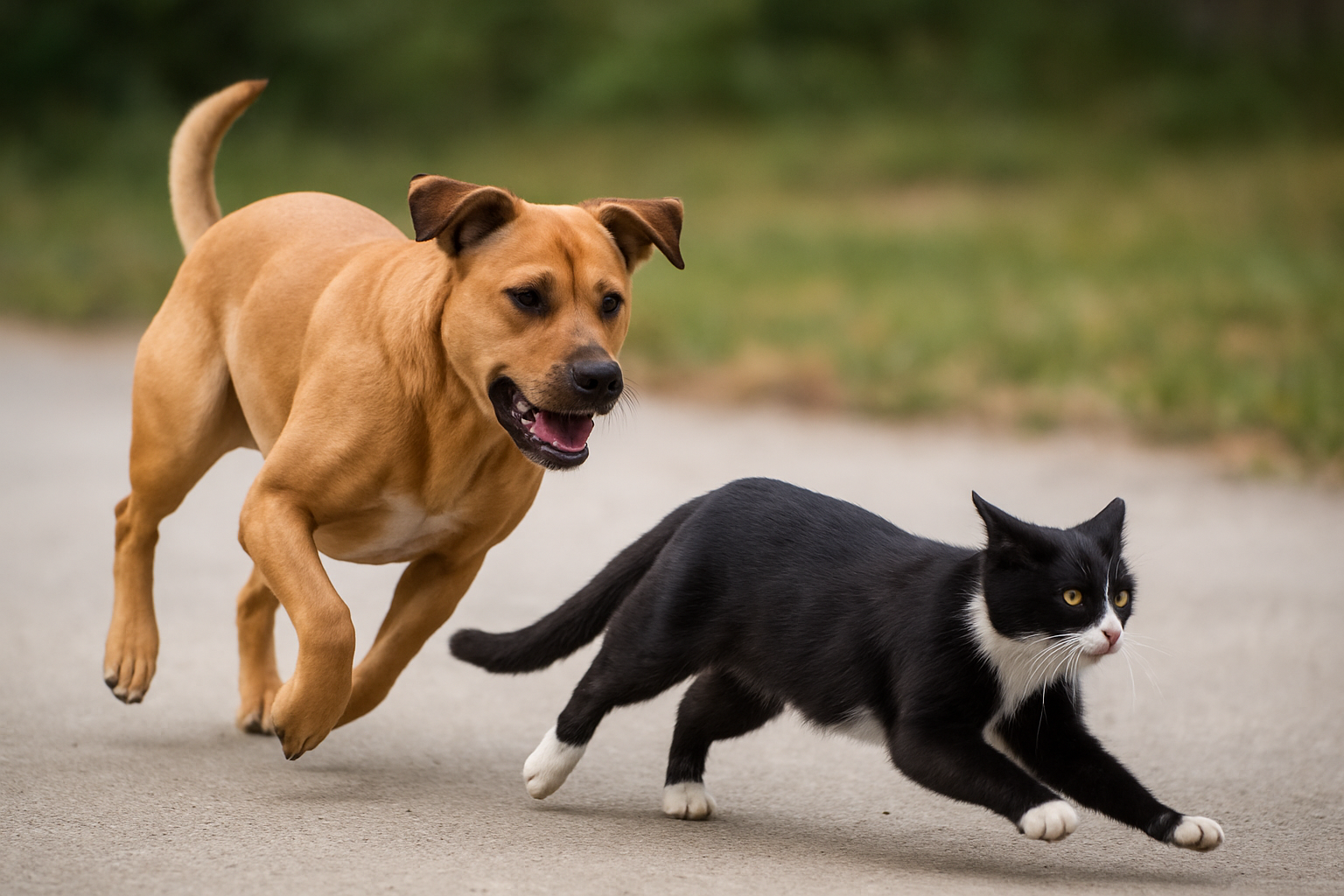 Illustration for Progress Tracking, Timelines, and When to Get Help related to dog chasing a cat