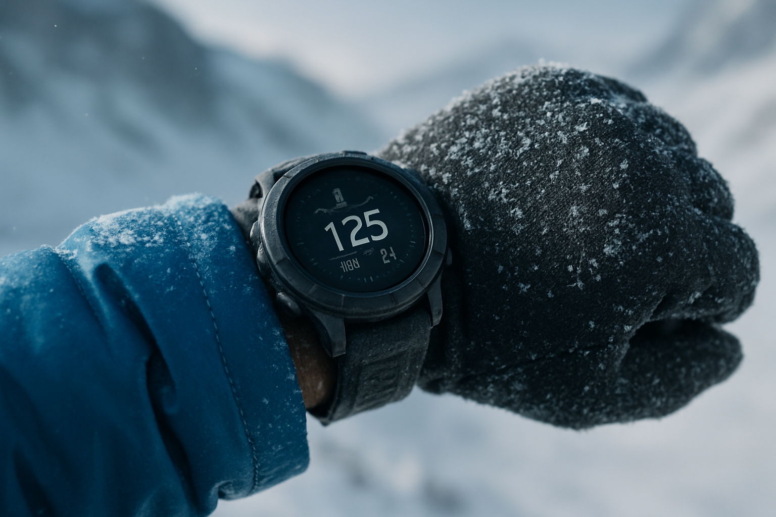 Illustration for Q: Which features make a GPS watch survive subzero expeditions? related to how reliable are gps watches in cold weather conditions