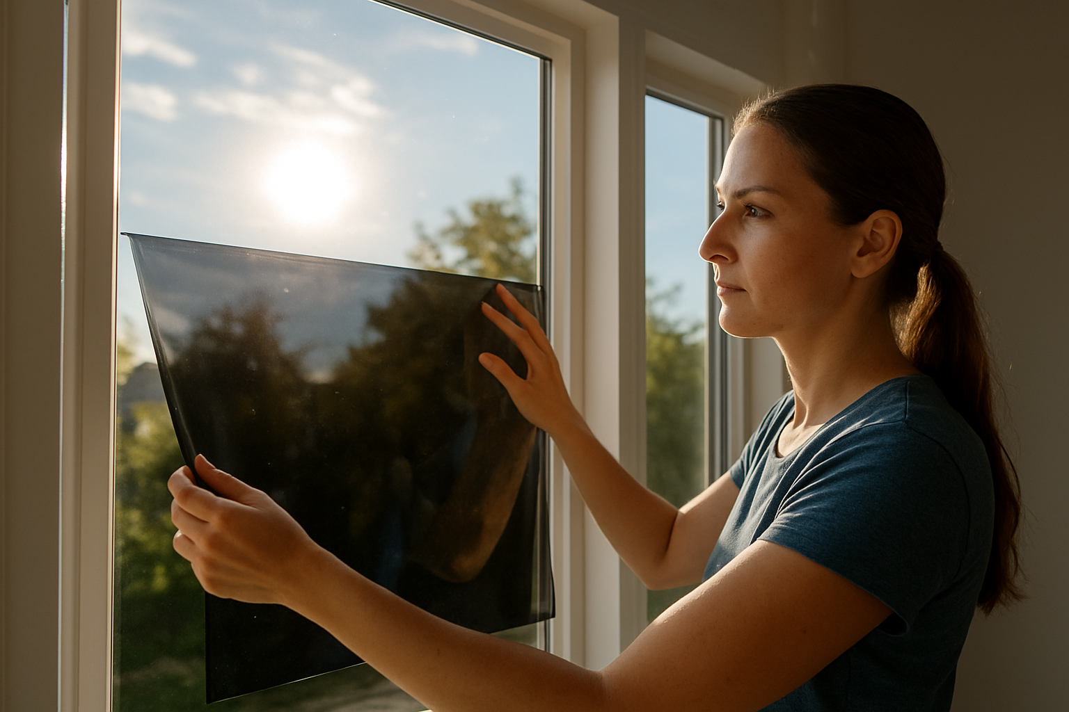 Heat Rejection Window Film for West Facing Windows Sunshine Coast: Glaze Window Tinting’s 5-Step Fix to Cut Afternoon Heat, Glare & UV Illustration for Glaze Window Tinting’s 5-Step Fix to Cut Afternoon Heat, Glare and UV (ultraviolet) related to heat rejection window film for west facing windows sunshine coast