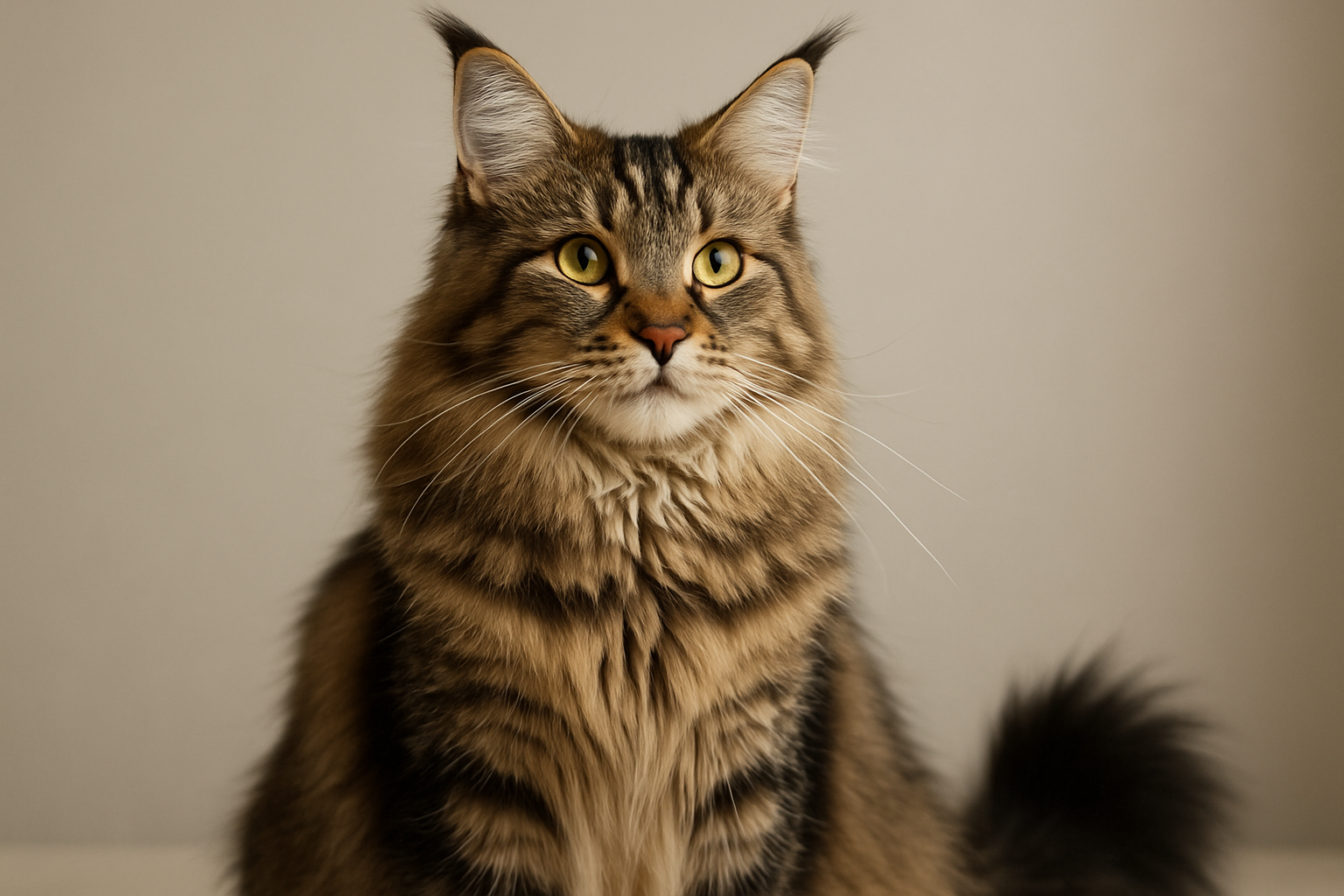 Illustration for How To Tell if Your Cat Might Be a Maine Coon Mix related to maine coon mix traits and care requirements