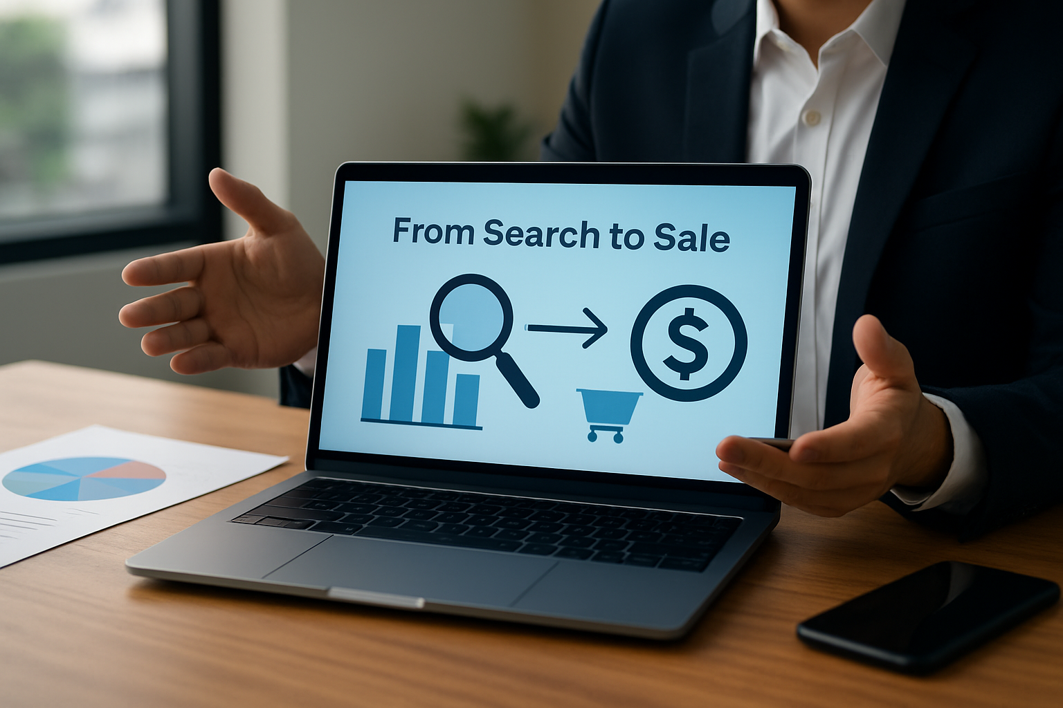 Illustration for From Search to Sale: Internetzone I’s Profit Framework related to digital marketing and advertising agency