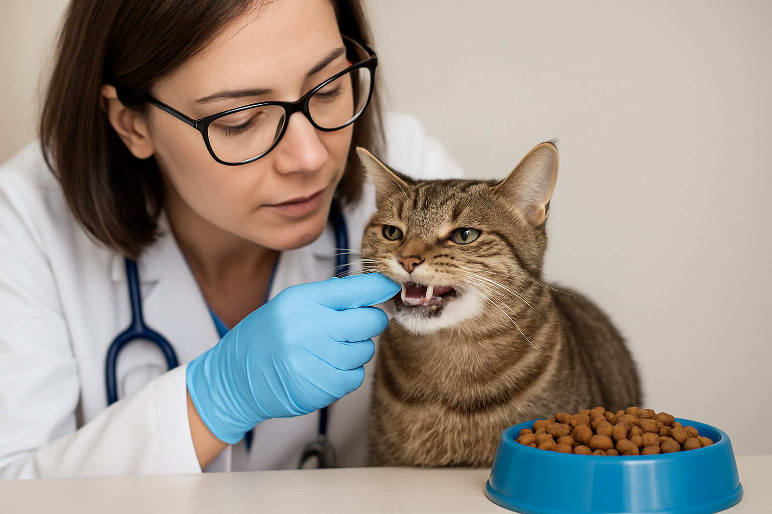 Illustration for Vet Verdict: Do Dental Kibbles Actually Clean Teeth? related to science diet oral care adult dry cat food reviews
