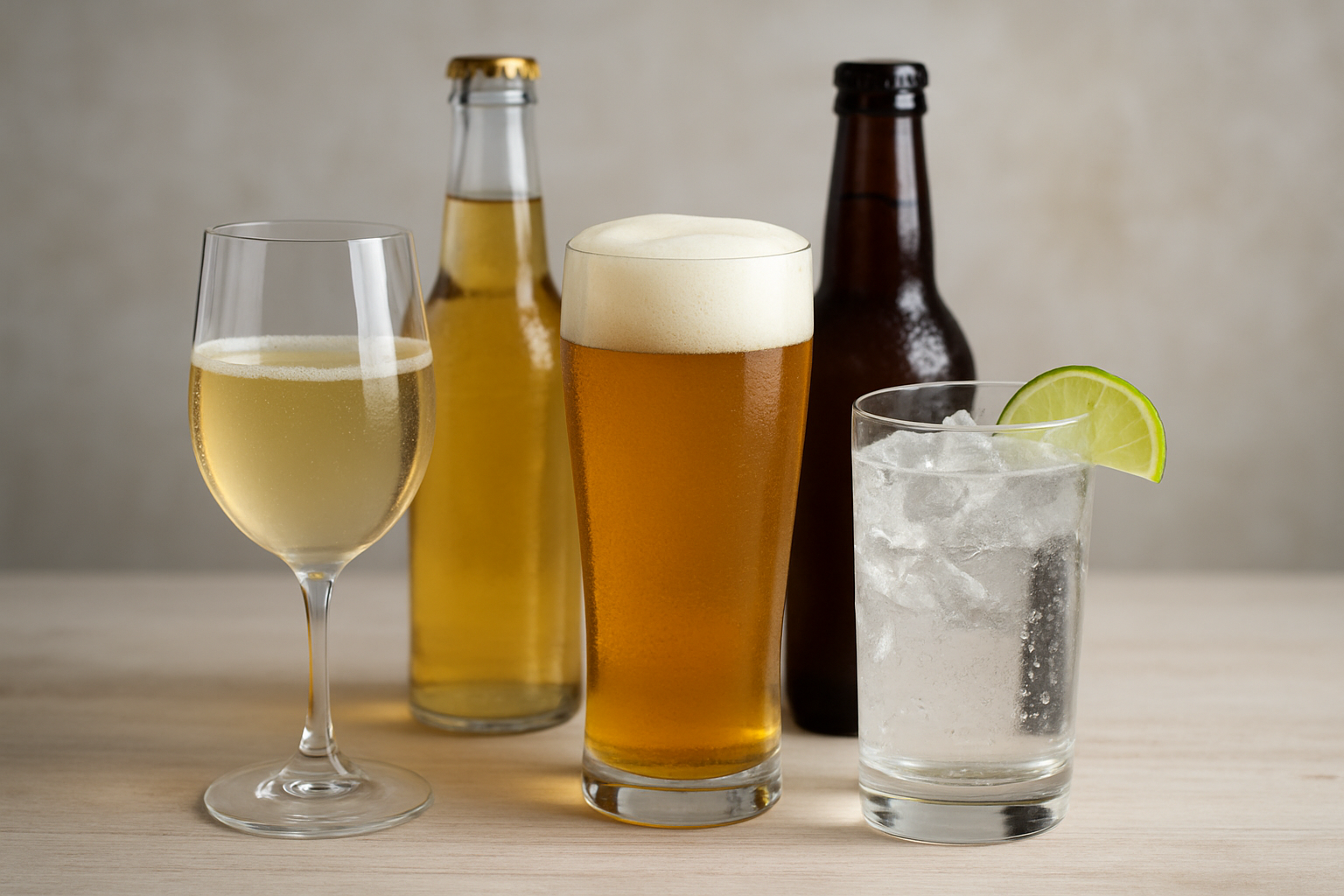 Illustration for Expert tips for ordering low in Australia related to low sugar alcohol drinks