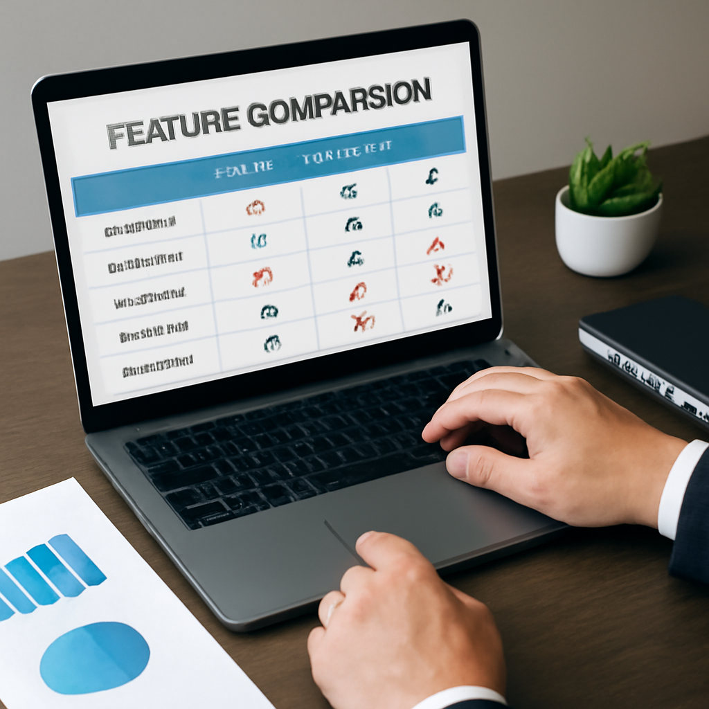Illustration for Choosing the Right Platform: Feature Comparison related to auto seo software