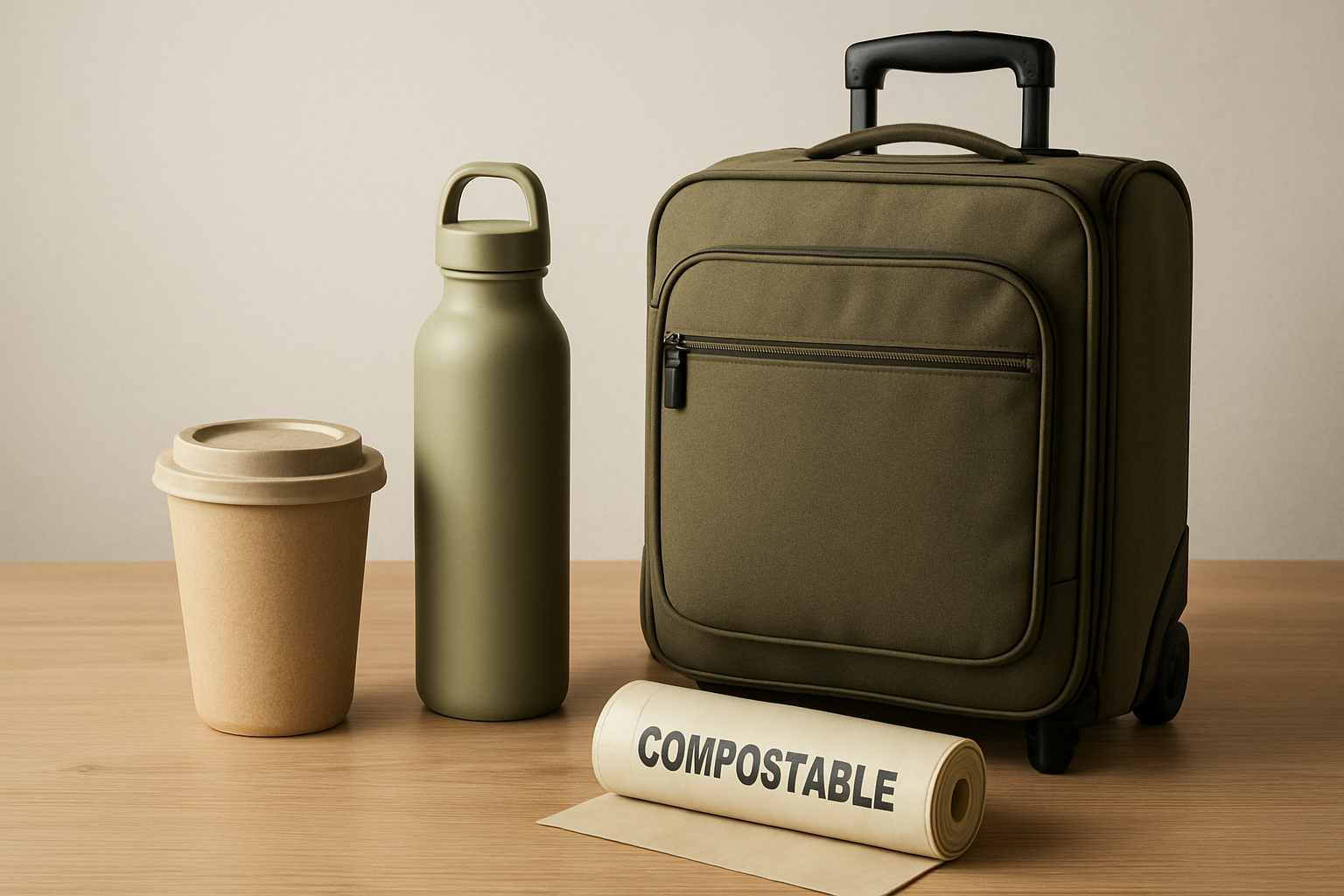 Illustration for Sustainability and Portability: Ultralight, Compostable, and Wheeled Choices related to blog post for 2025-11-09