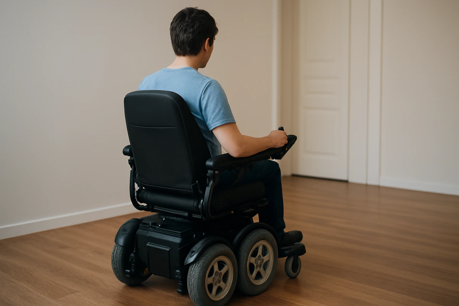 Common questions - What is the turning radius needed for indoor power wheelchair use? guide