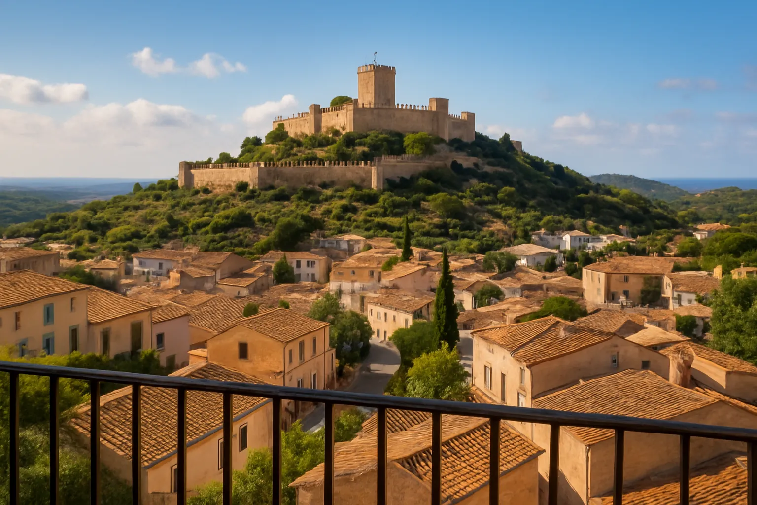 ¿Cómo funciona el proceso para asegurar tus vistas antes de reservar? - vistas al Castillo de Capdepera guide