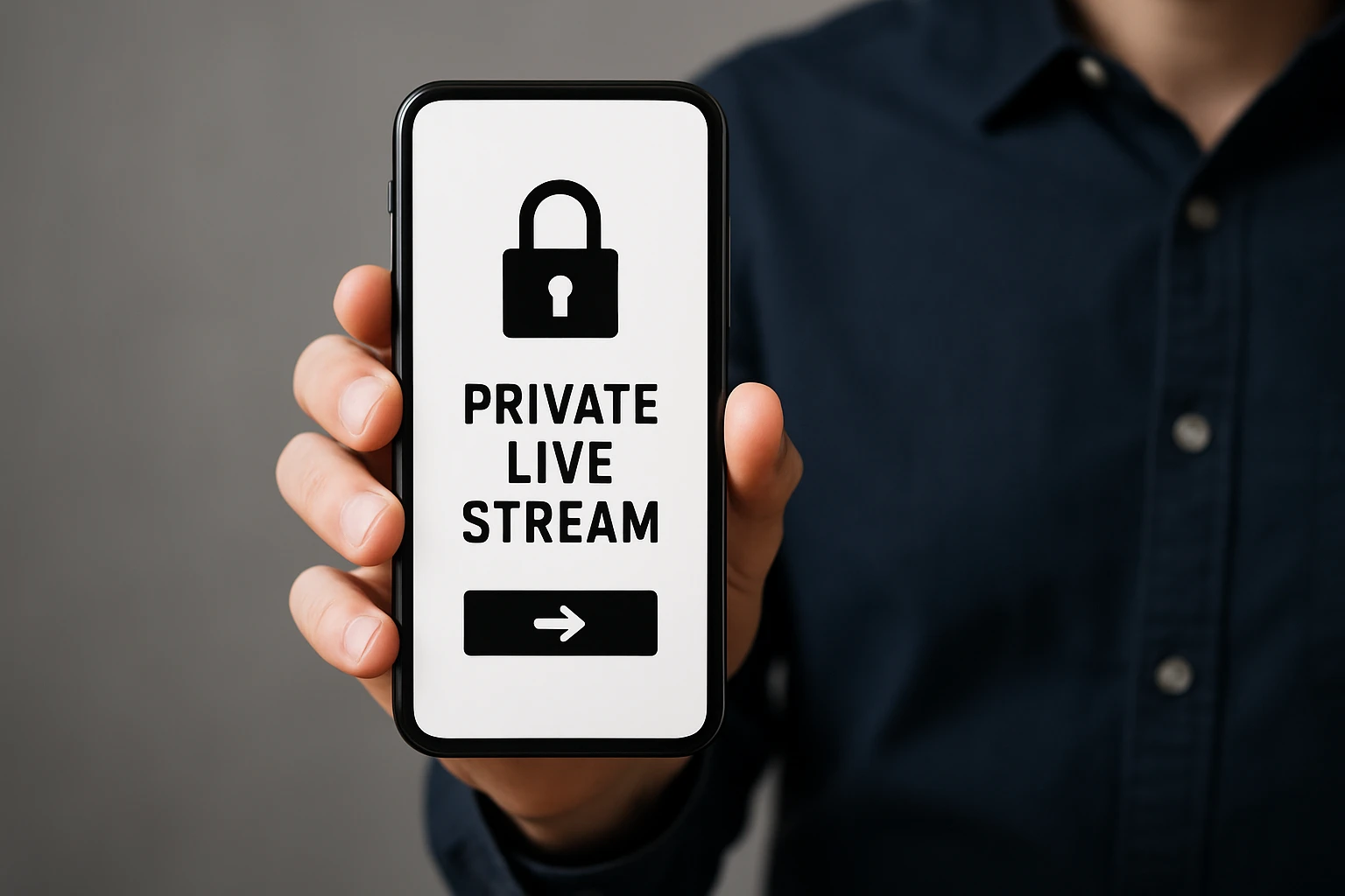 Conclusion + CTA - private live stream link guide