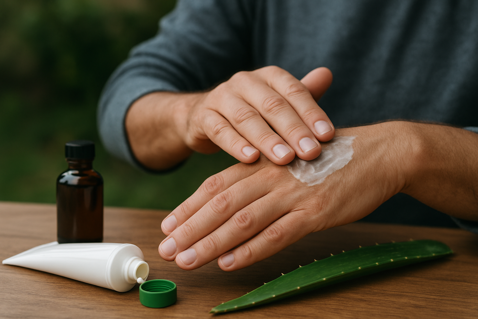 Illustration for Stories from the Field: How People Put It to Work related to natural formula powered by aloe urea and menthol