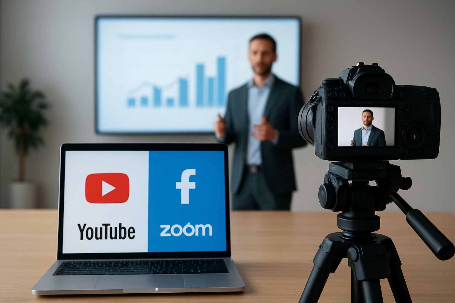 Illustration for #11 Add inclusive accessibility and post-event value related to seminar live streaming to youtube facebook and zoom
