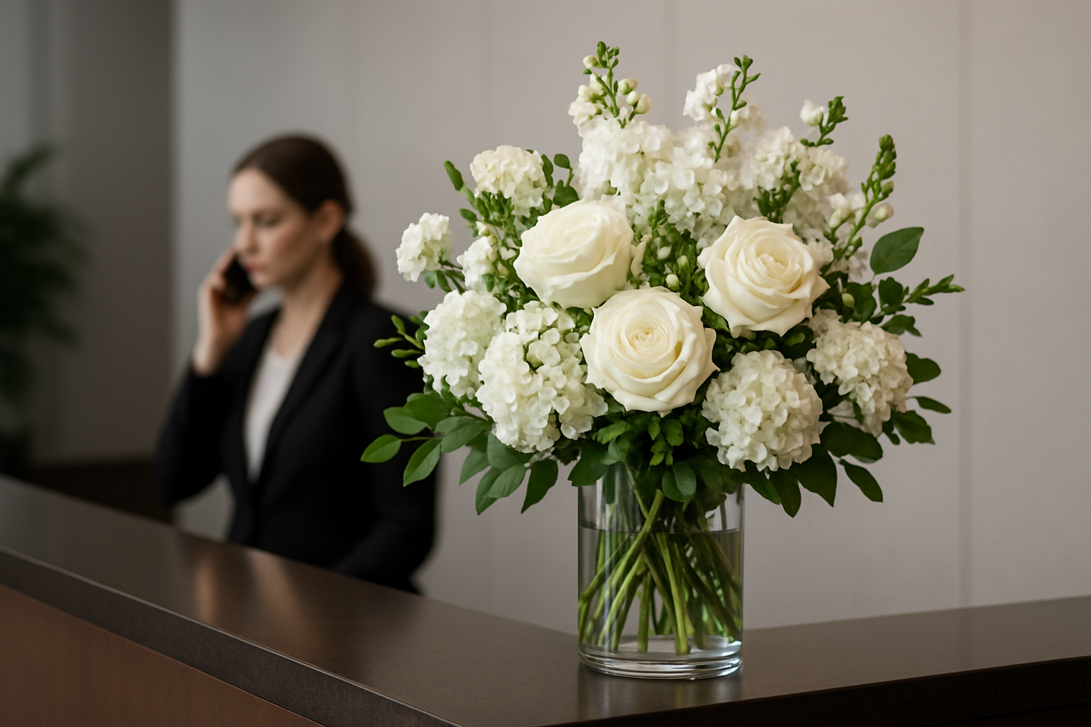 Illustration for Corporate and Reception Florals That Work as Hard as You Do related to florist for events perth