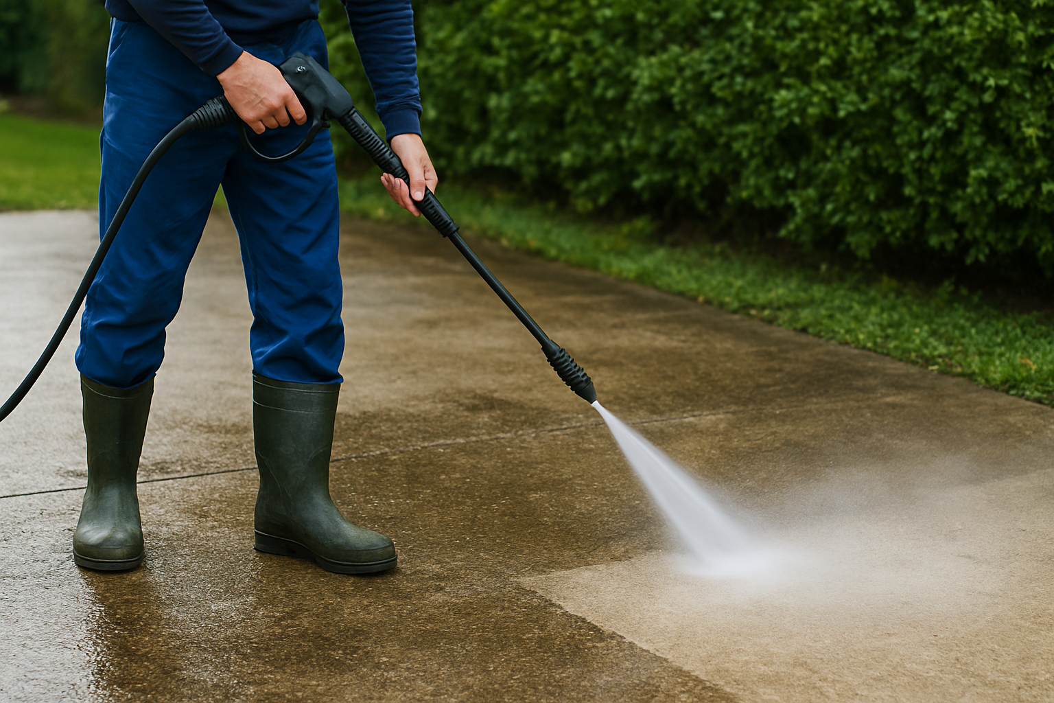 Illustration for 9 Eco-Friendly Techniques That Work related to pressure washing