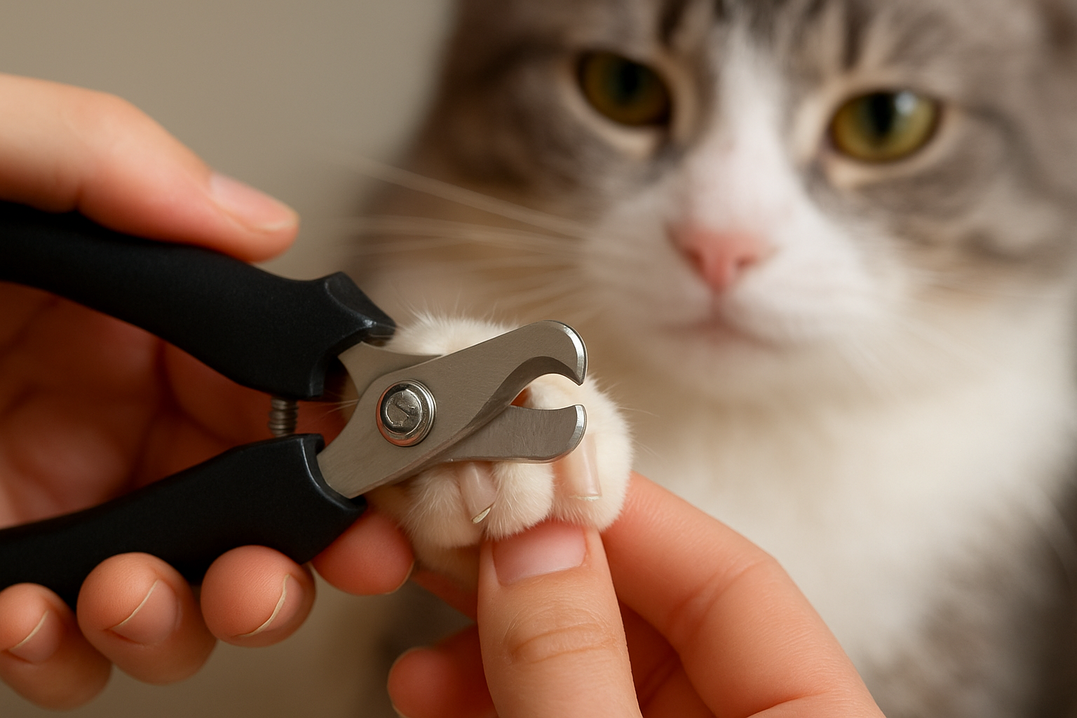 Illustration for Tools That Make Trims Easier: Clippers, Grinders, and Quiet Files related to cat's nails