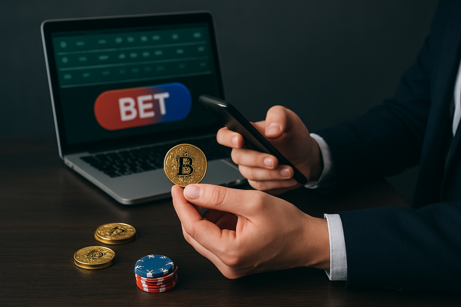 Illustration for Risks to Know and How to Manage Them related to crypto betting