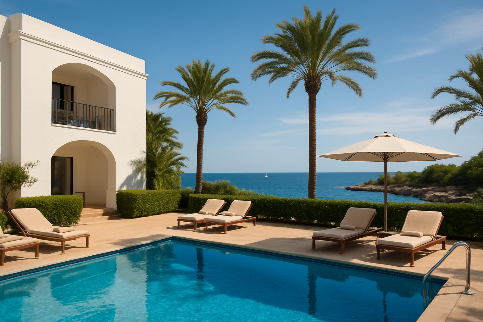 Illustration zum Thema „Warum ist es wichtig, auf Mallorca das richtige Refugium nur für Erwachsene auszuwählen?“ im Zusammenhang mit dem Hotel Melia Cala d’Or Boutique Mallorca